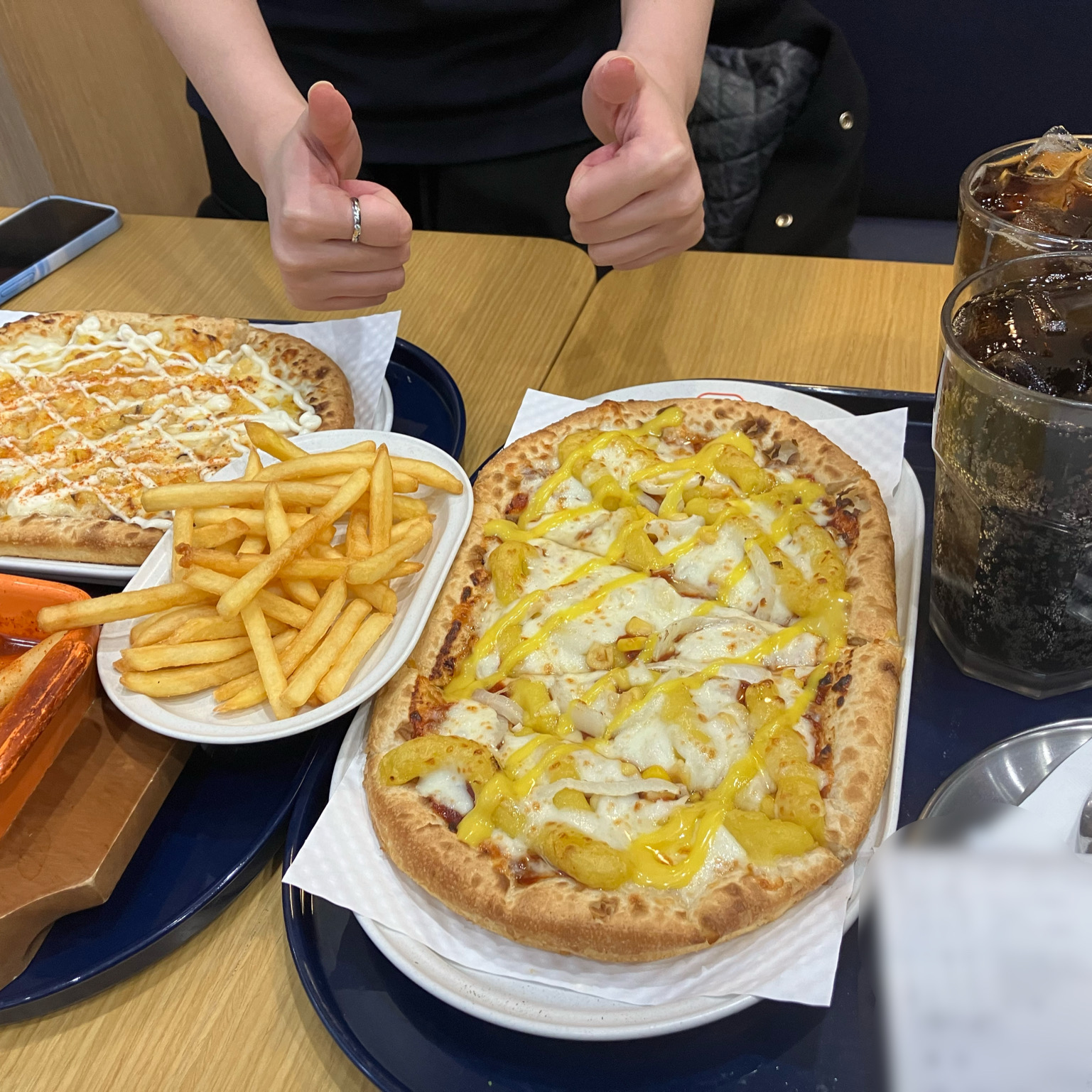 고구마 피자 개맛도리 고구마 무스 개달달 미쳤구연 콘치즈 존맛탱구리 다들 드세요 ㅃㄹ 매콤