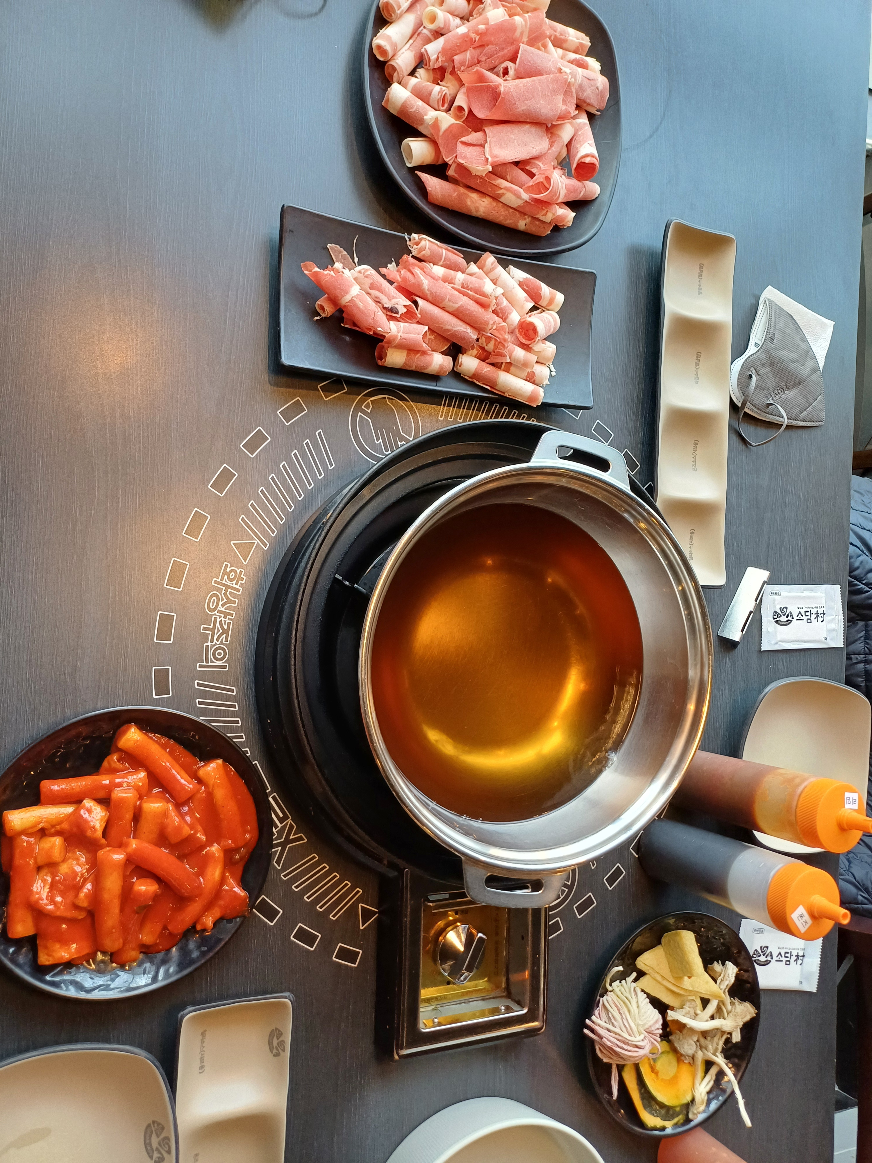 오래간만에 친구와 소담촌에서 저녁식사 했어요 - 완정역 맛집 소담촌 완정역점