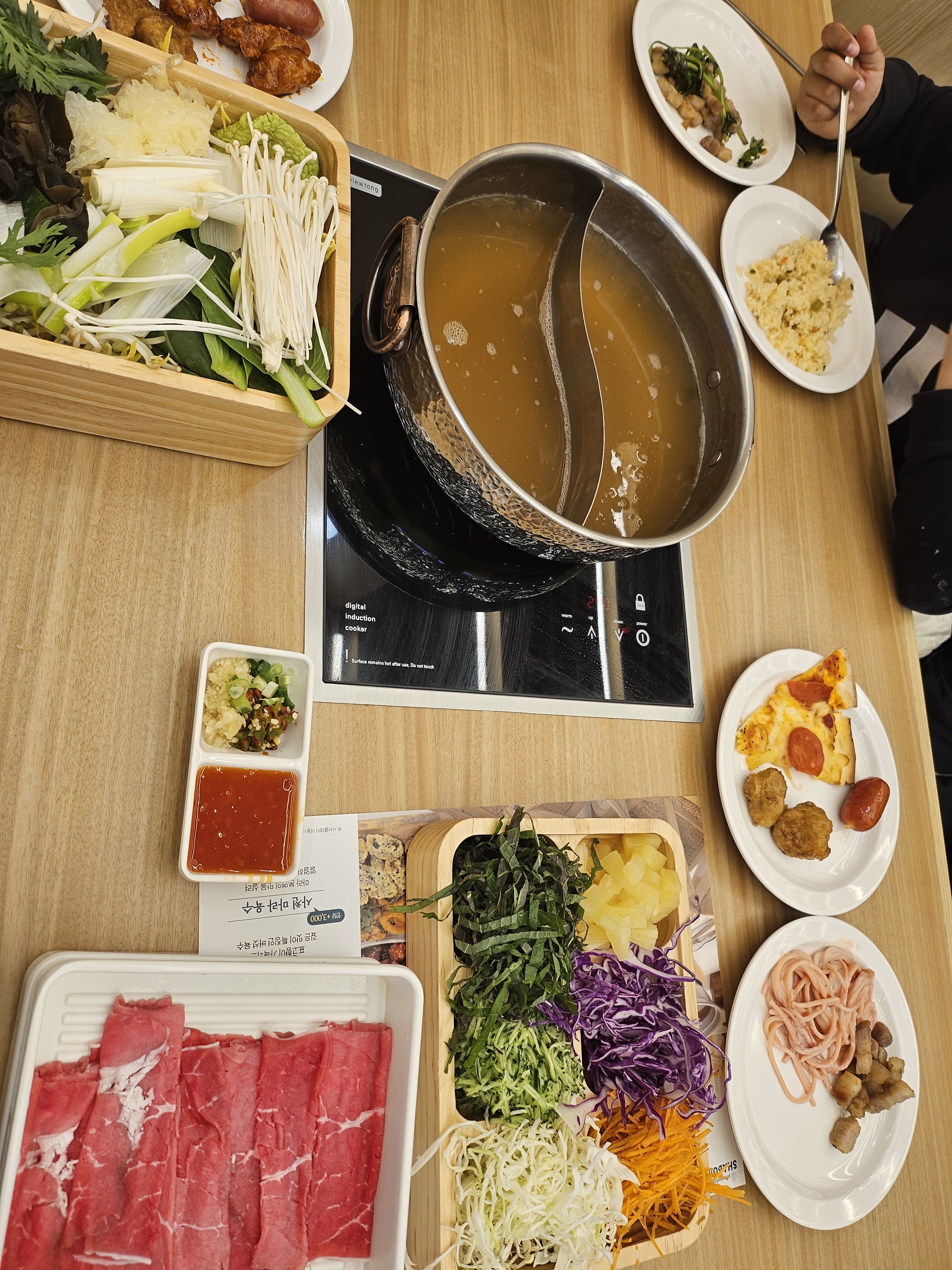 새로 오픈해서 와봤어요~~깔끔하고 정갈하네요 - 양산 맛집 샤브올데이 양산점