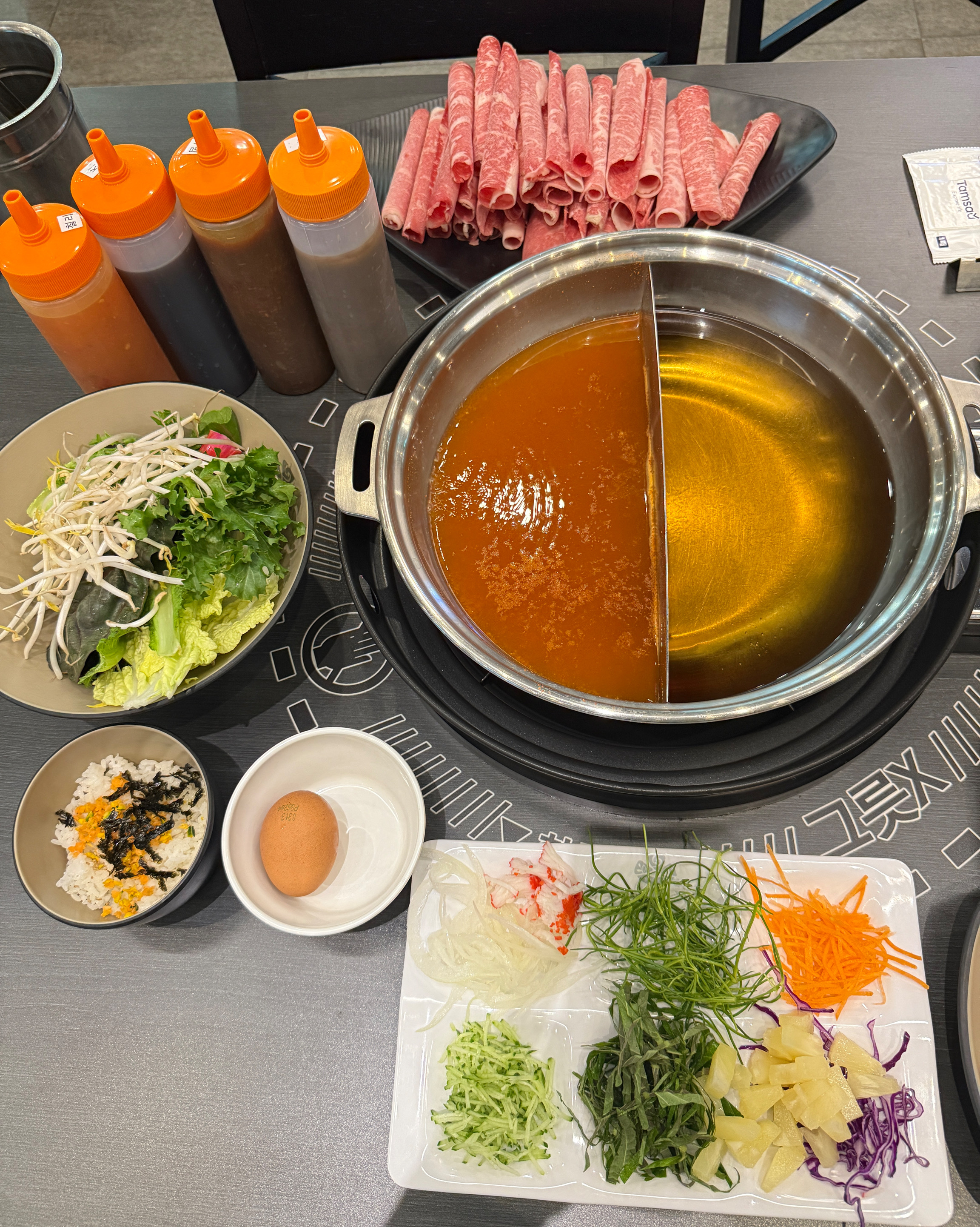 와규가 진짜 살살 녹아요^^ 너무 맛있어요! - 운서역 맛집 소담촌 영종롯데마트점