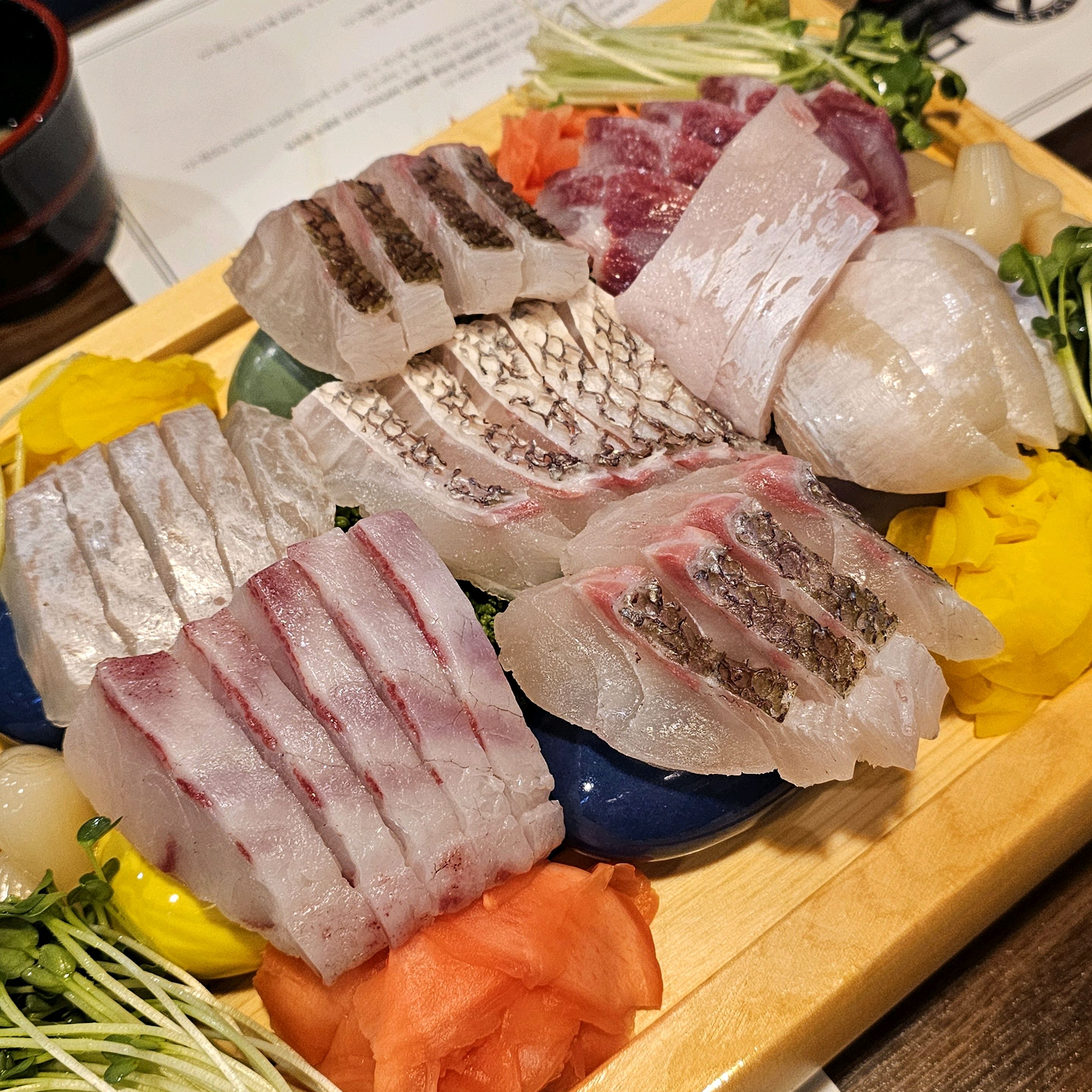 회도 진짜 부드러워서 식감이너무좋았어요 - 구로디지털단지 맛집 물고기자리 구로디지털점