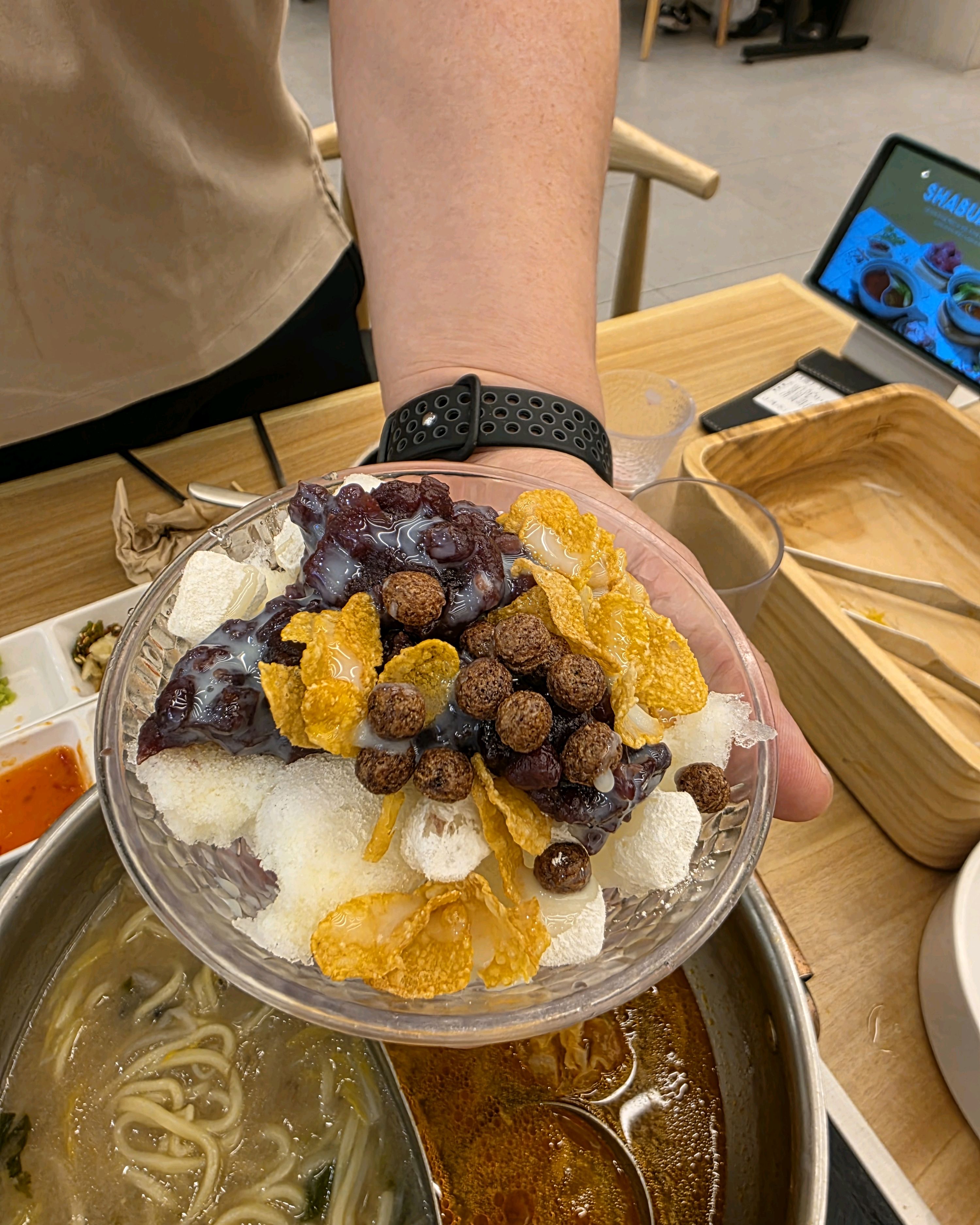 야채종류도 많고 - 양산 맛집 샤브올데이 양산점