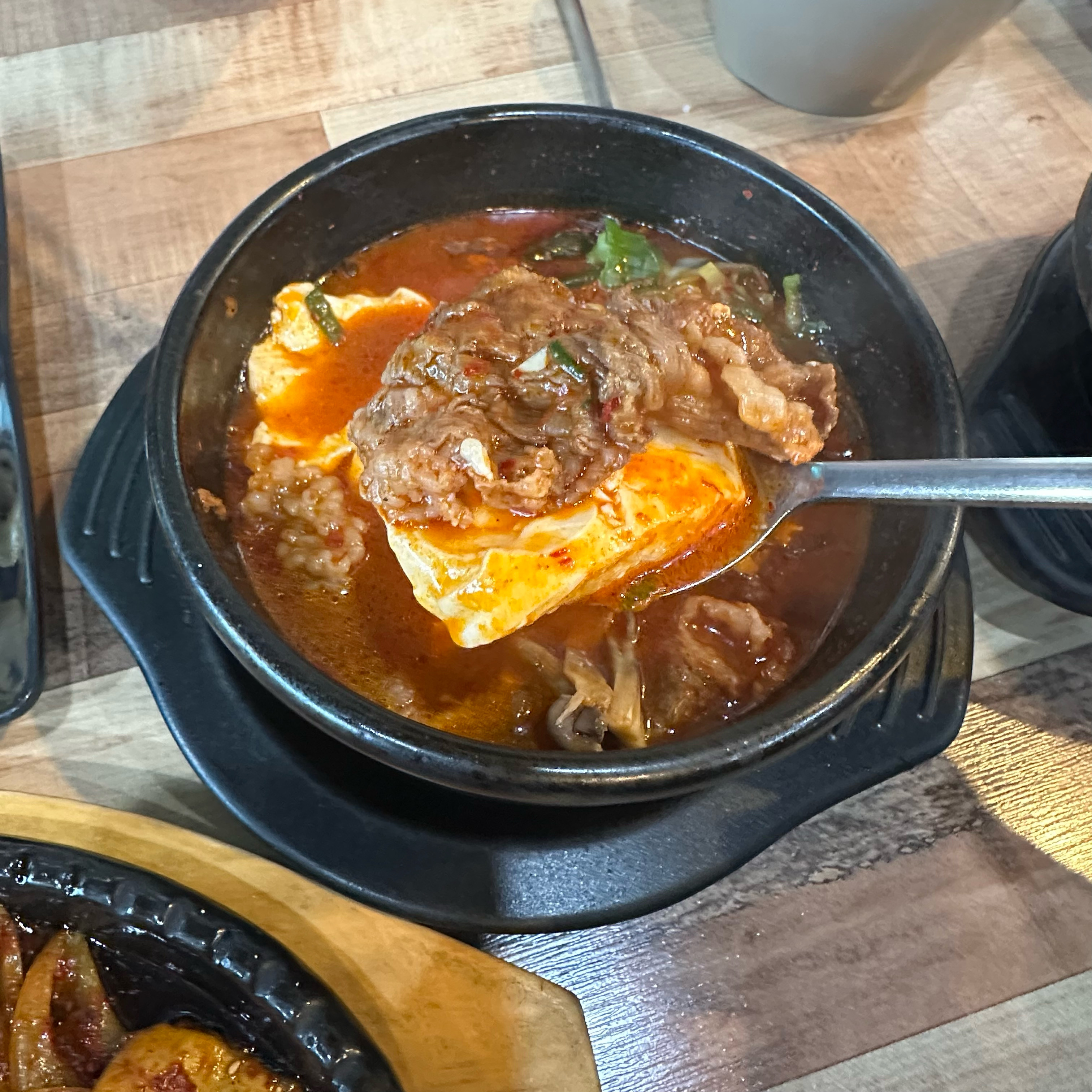 제주 보름살기하러 왔다가 얼큰한게 먹고싶어서 찾았습니다 -! 맛있게 잘 먹었습니다 - 제주 맛집 일품순두부 하귀점