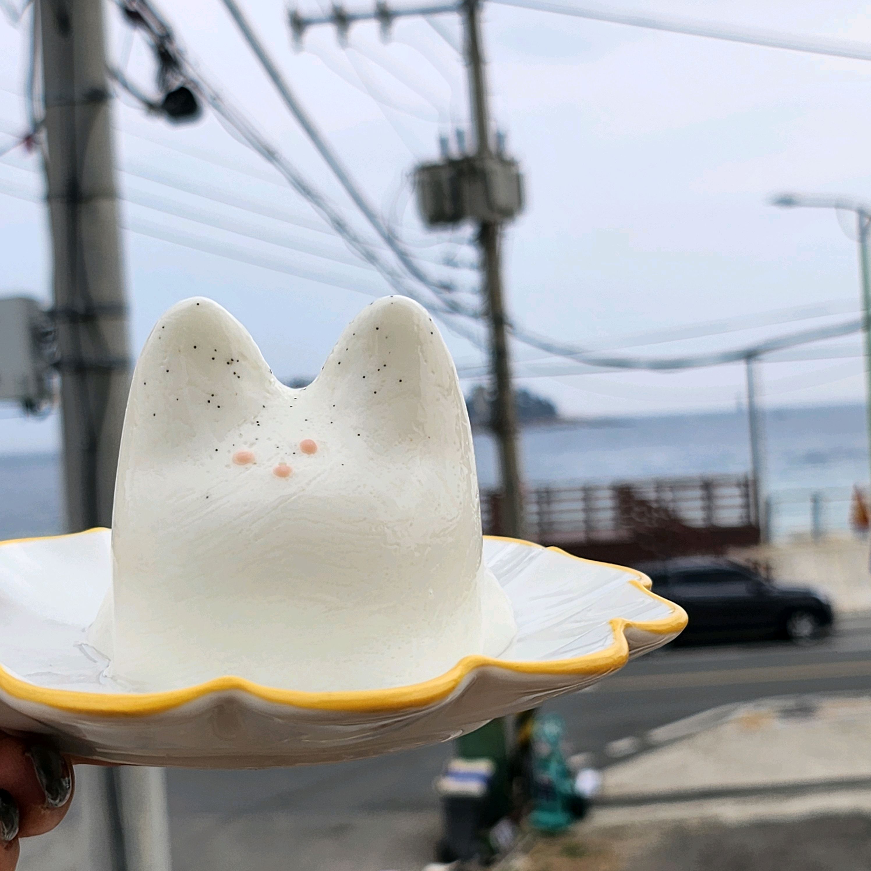 토끼푸딩이 너어무 귀여워요! - 아바이마을 맛집 어느멋진날카페
