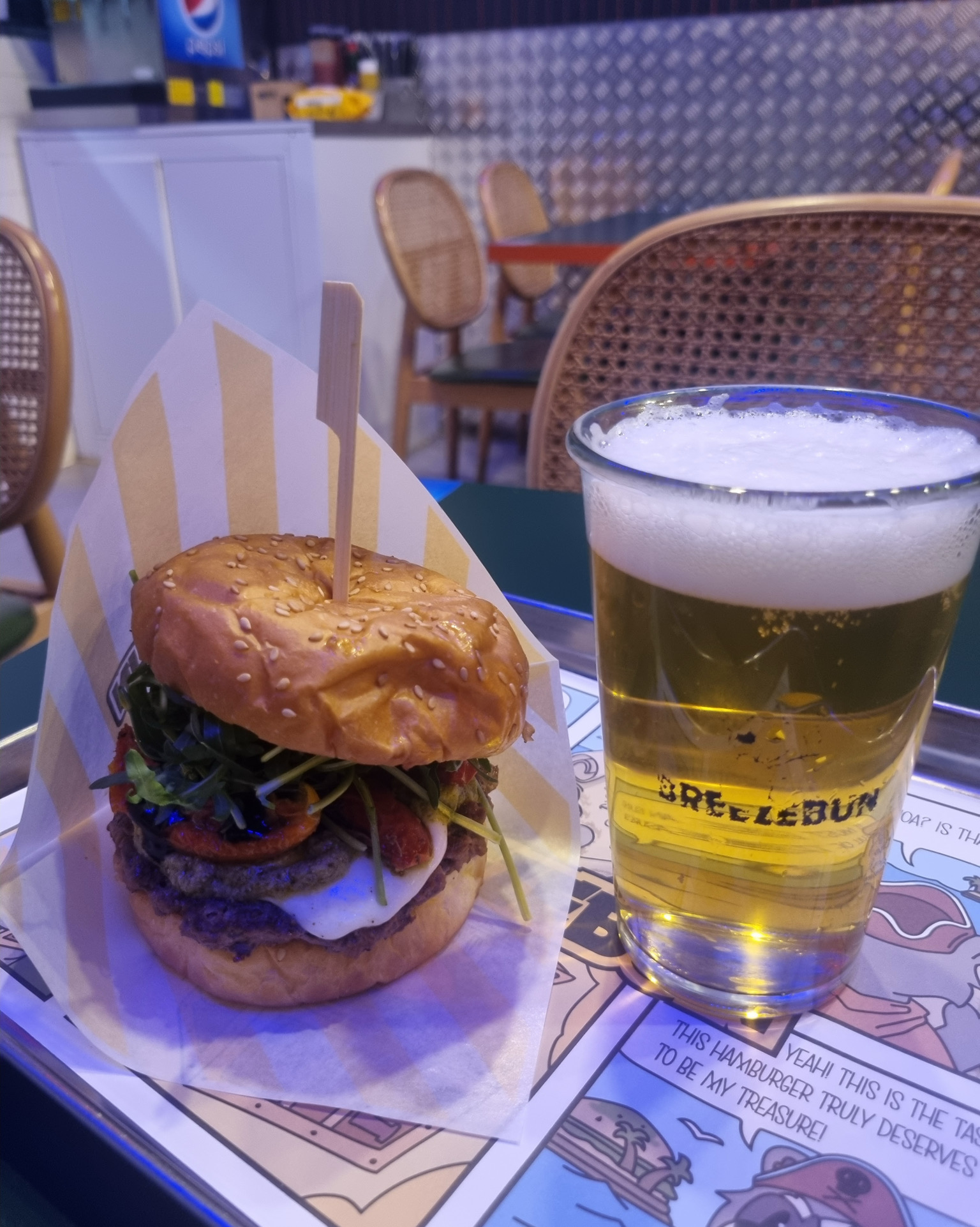 정자역 맛집 브리즈번버거앤비어 내돈내산 방문리뷰