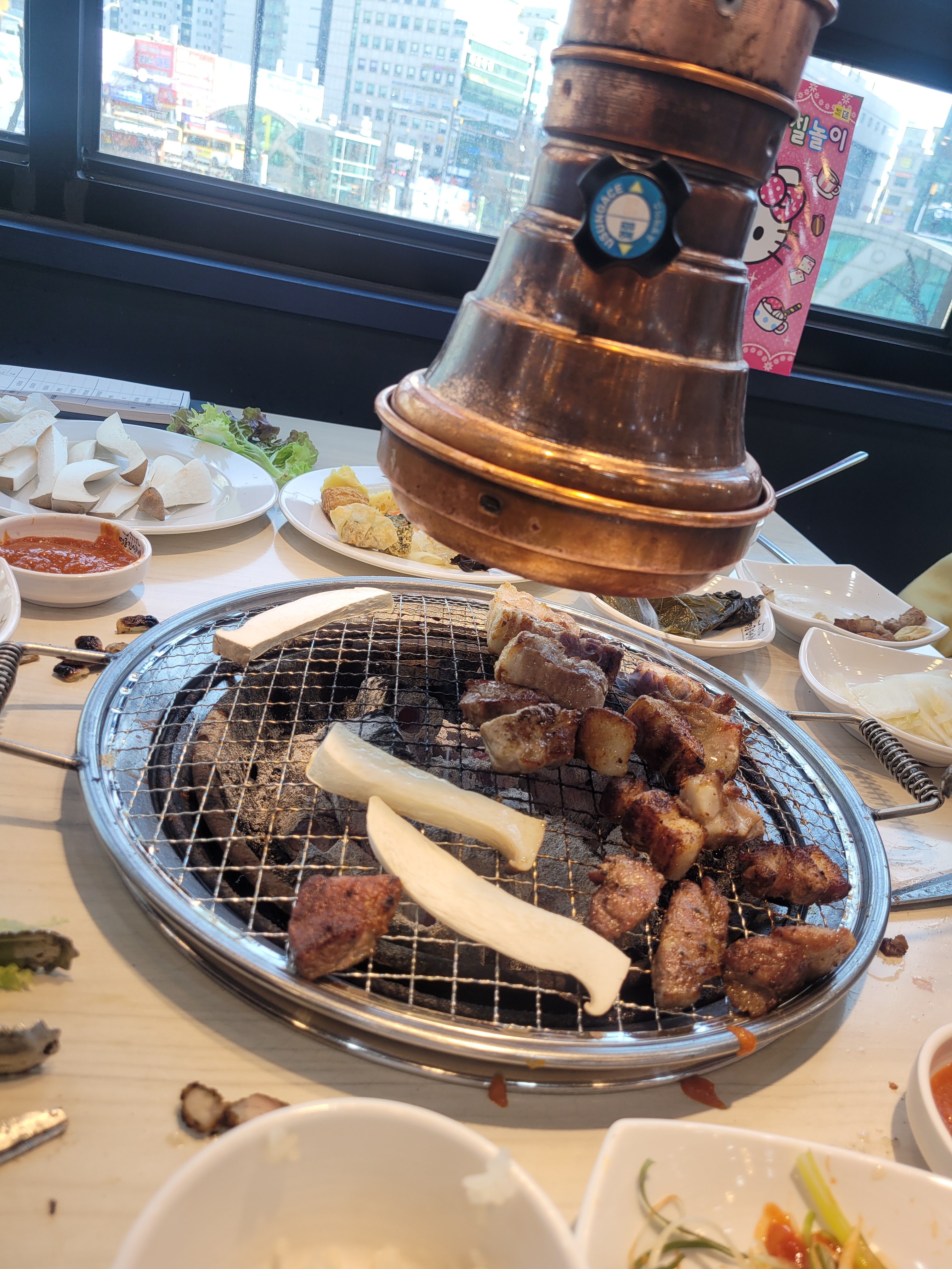 자리도 쾌적하고 넓어요♡ - 화정역 맛집 명륜진사갈비 고양화정역점