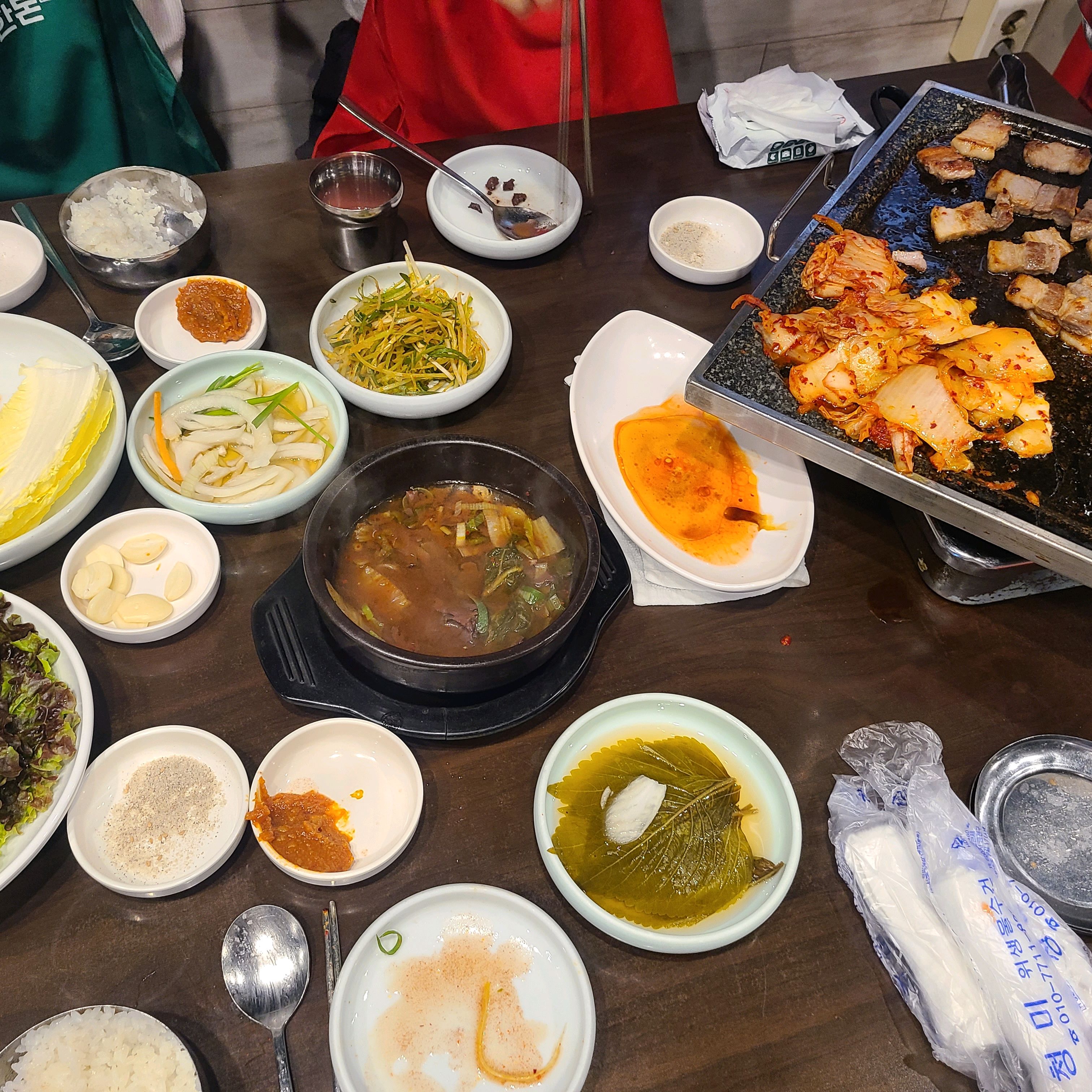 정자역 맛집 솔밭삼겹살 내돈내산 찐리뷰