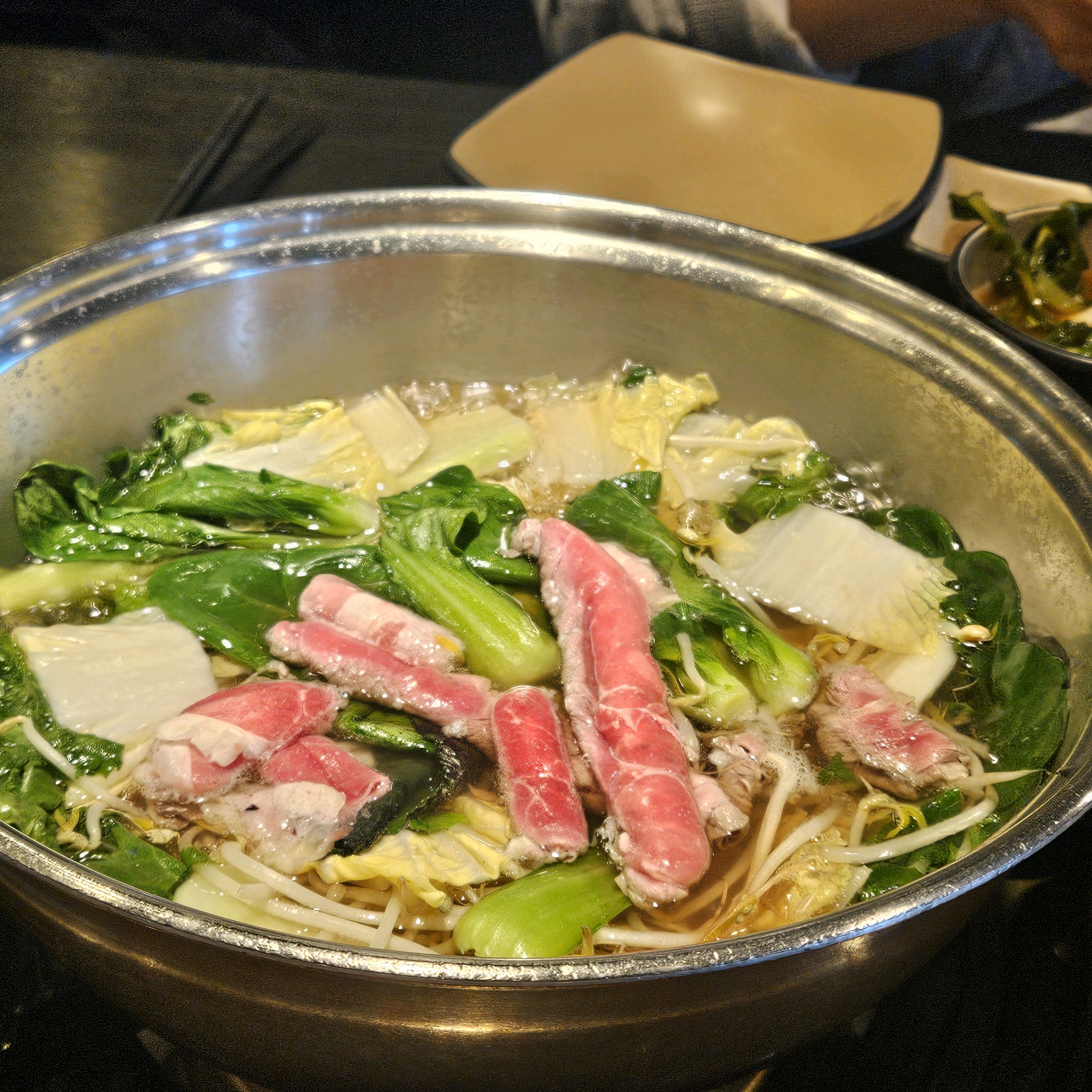 엄마랑 정말 자주 가는 소담촌!! 셀프바 야채들이 종류 다양하게 있어서 좋아요~~ - 상봉역 맛집 소담촌 상봉점