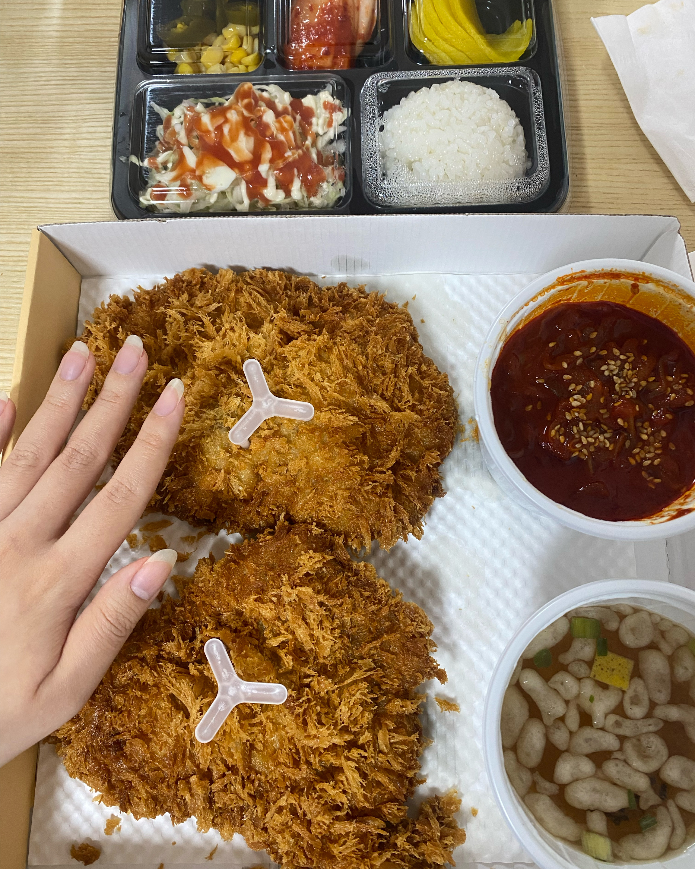 사이즈 보이시나요…. 양이 진~~짜 많아요 열어보고 놀랐어요 ㅋㅋㅋ 포장도 플라스틱이 아니