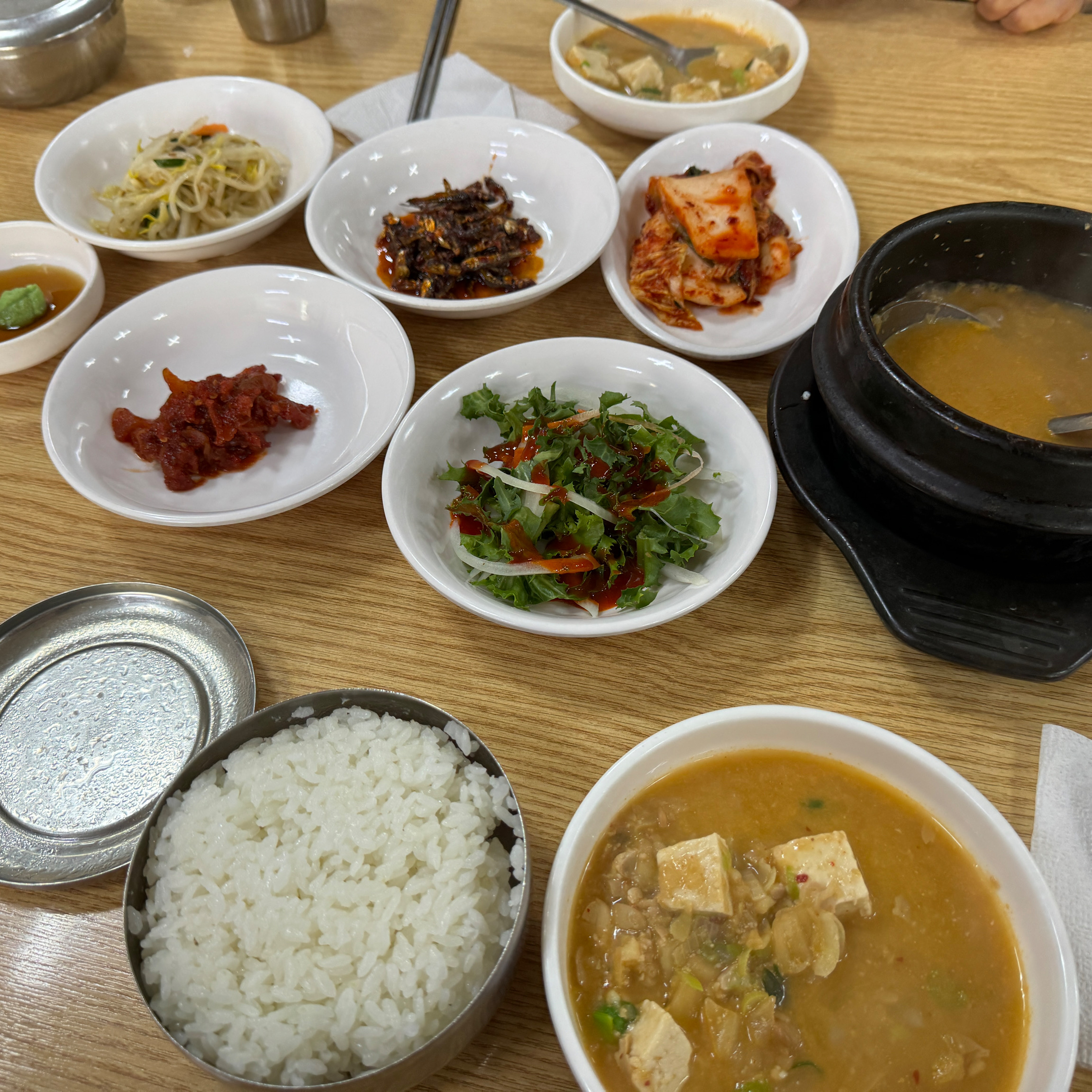 청국장&생선구이 주문했어요 - 망원동 맛집 만복기사식당불백전문