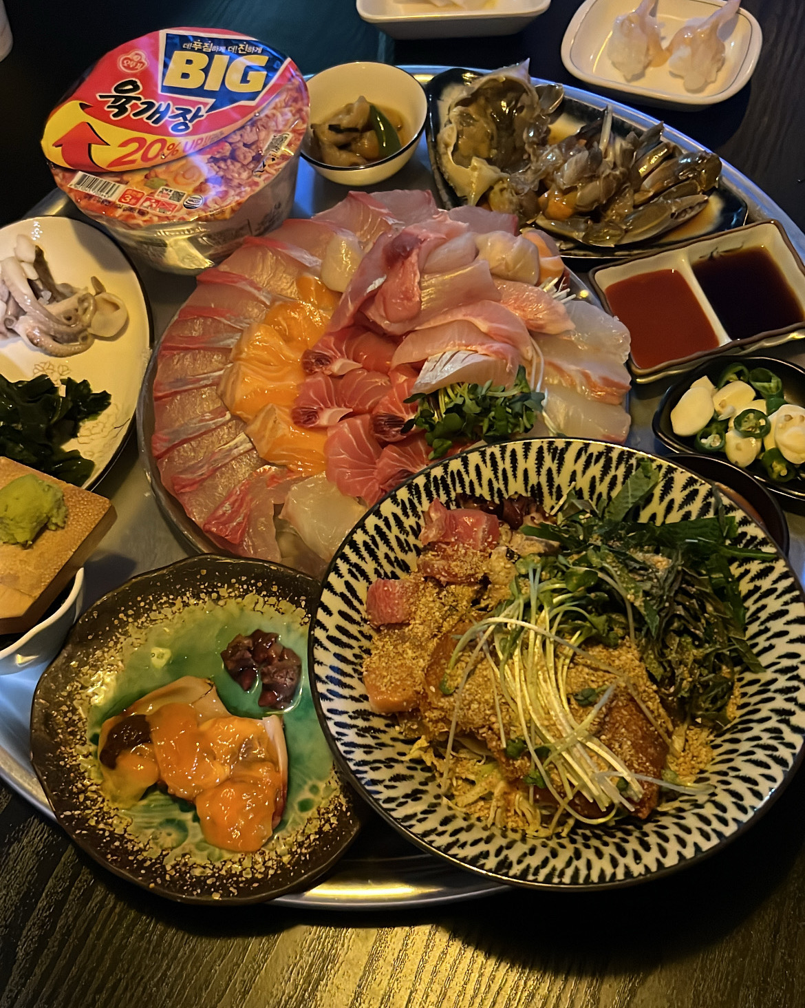 메뉴 구성이 알차고 숙성회도 너무 맛있어요😋 - 천호동 맛집 월가 천호점