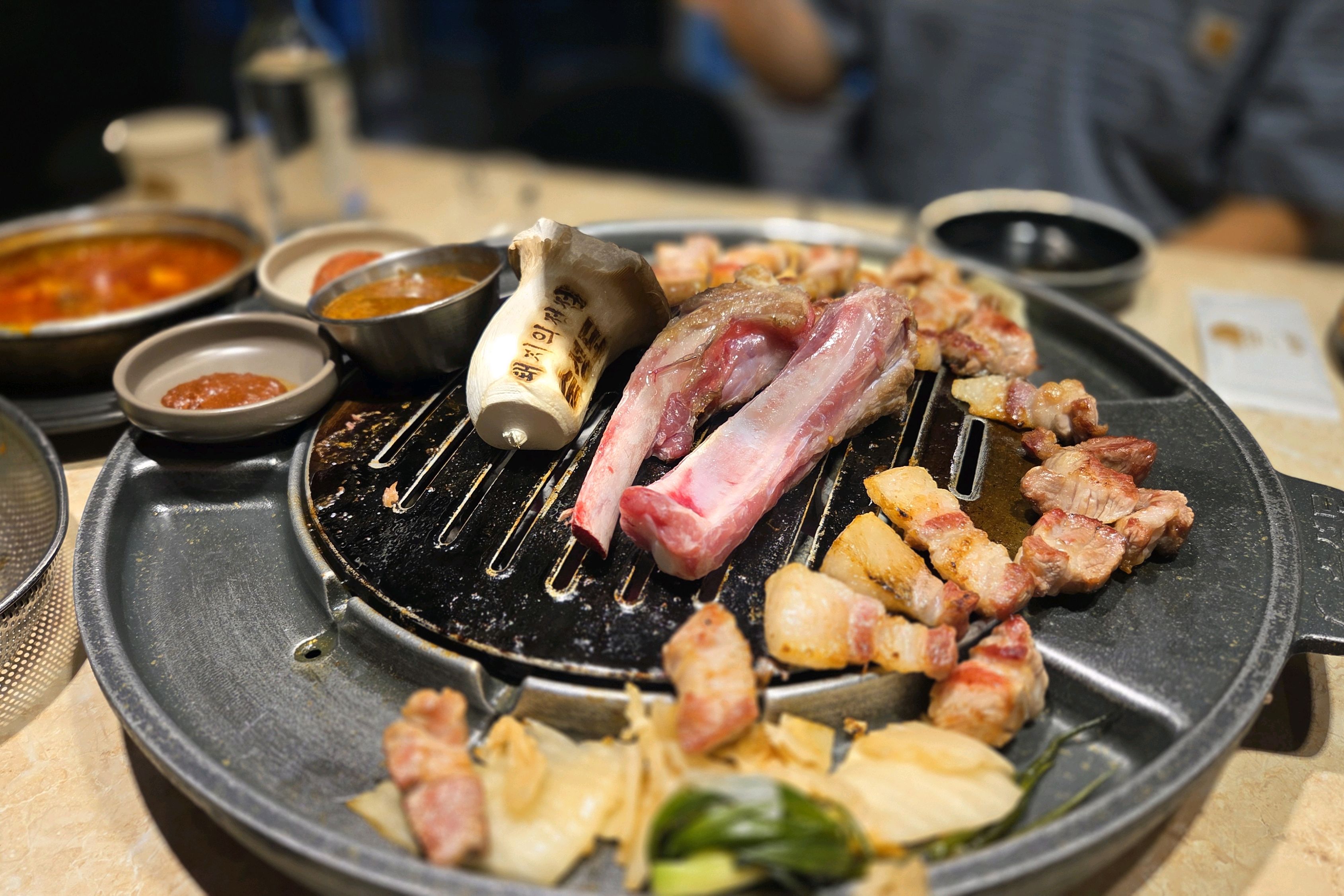 숙성도. 명성 그대로 고기맛은 일품임. - 제주 맛집 숙성도 애월점