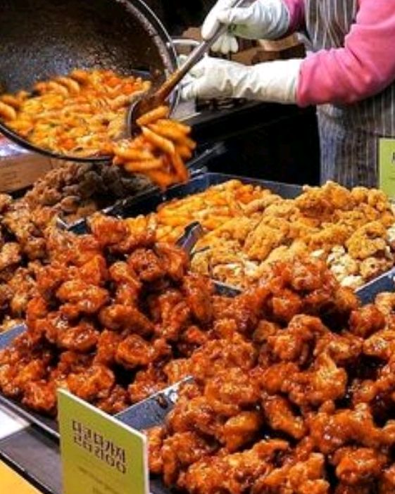 닭강정은 우리동네 큐스닭강정이 짱 인듯 - 망원동 맛집 큐스닭강정