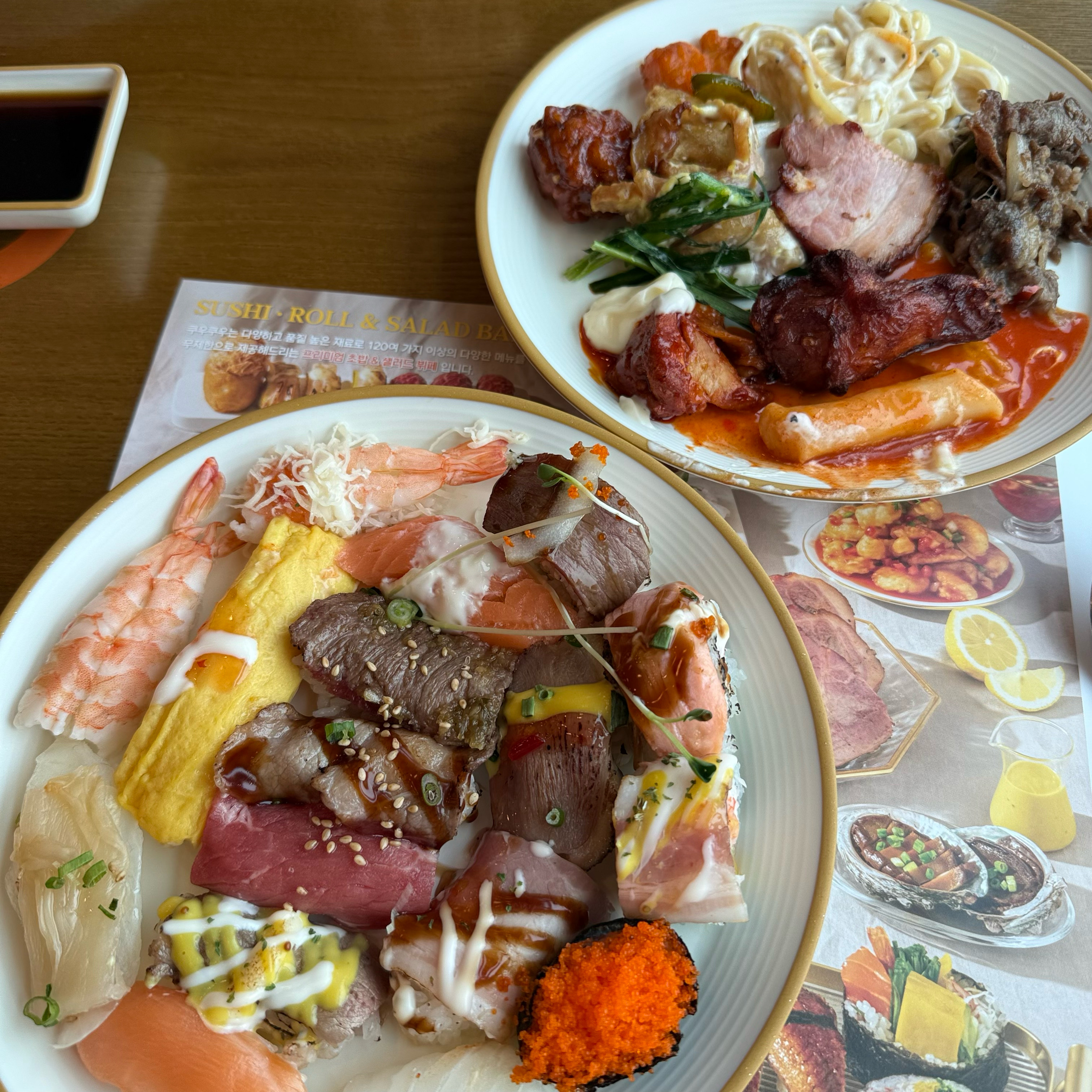 12시 넘어서 왔더니 웨이팅 없이 들어갔어요. - 포항 두호동 맛집 쿠우쿠우 포항점