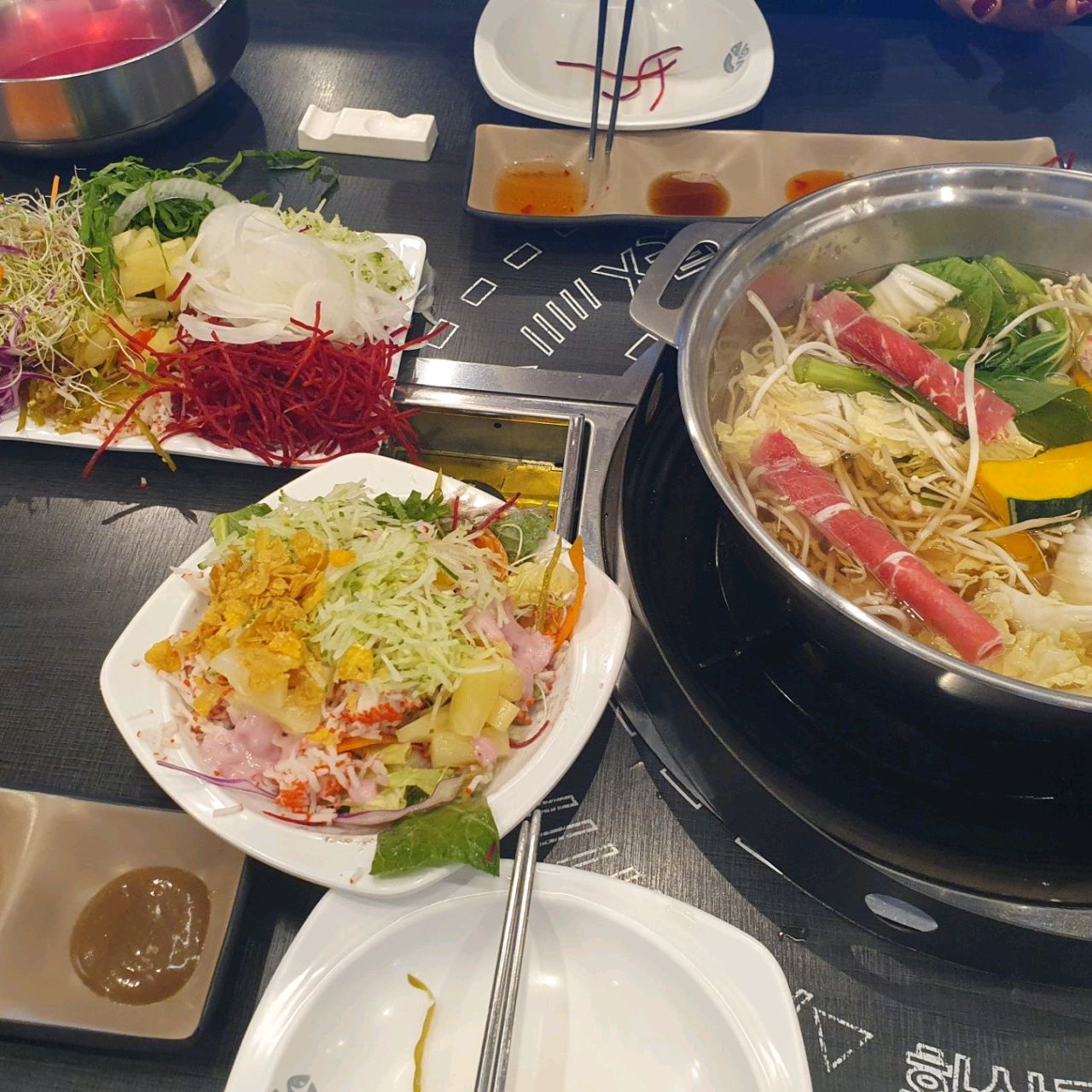 비가 부슬부슬내리는 저녁 - 보라매역 맛집 소담촌 보라매역점