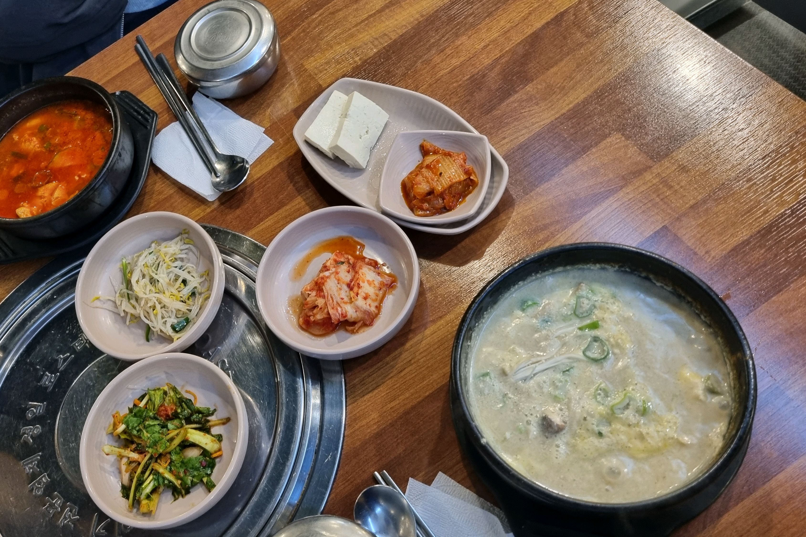 얼큰순두부 9500원 - 대전 맛집 정일품두손두부