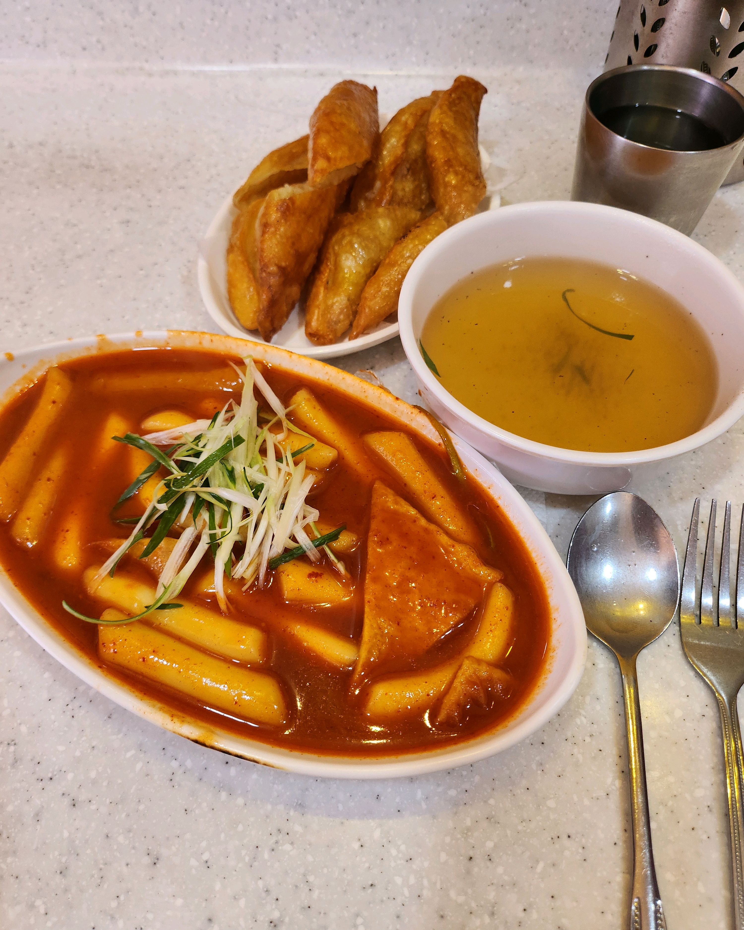 이번엔 포장해서먹었는데 사진이없어서 - 인천 맛집 모녀떡볶이