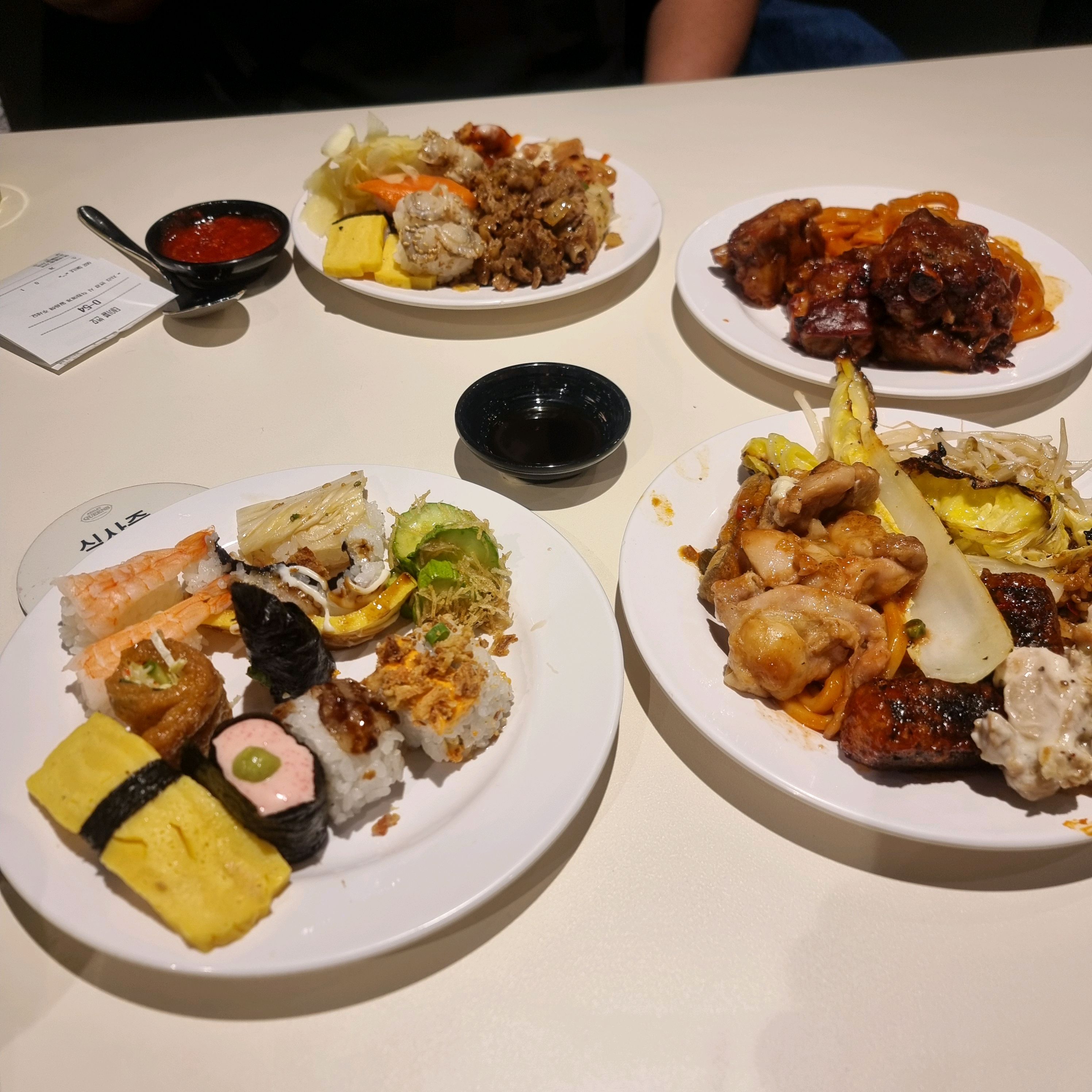 생일이라 방문했는데 너무 맛있게 잘먹었어오! 배터지는줄 알았습니다 ㅋㅋ - 인천 송도 맛집 애슐리퀸즈 송도트리플스트리트점