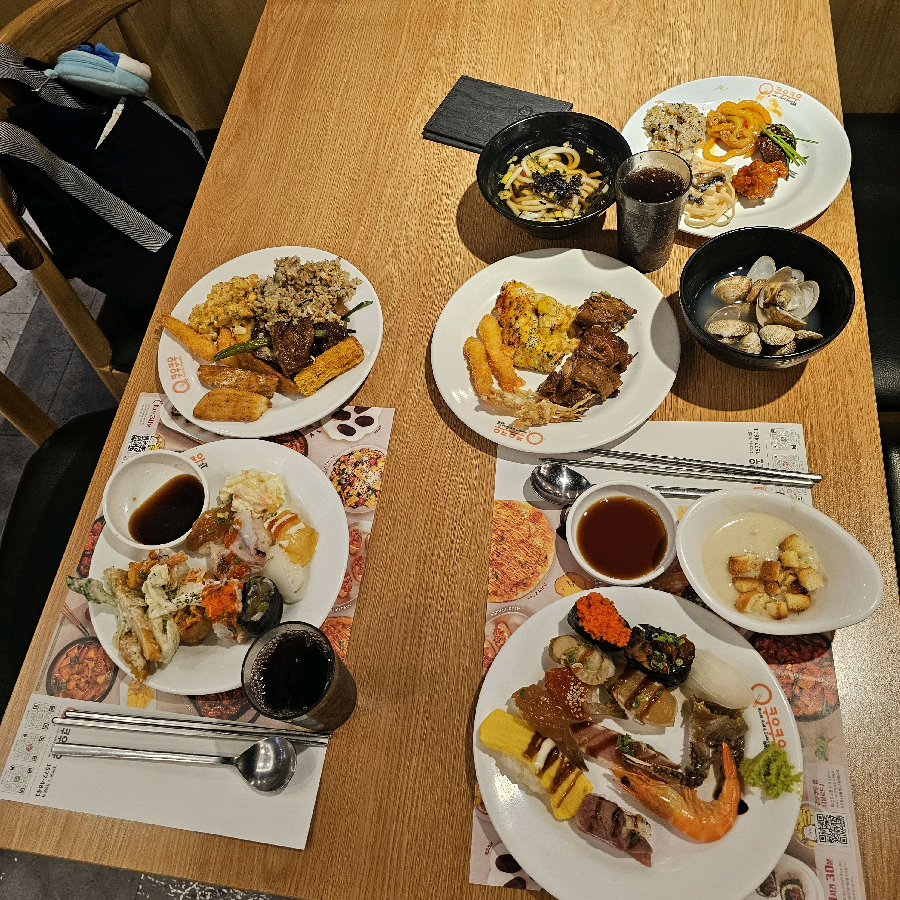 오랜만에 뷔페와서 배부르고 맛있게 먹었어요🥰 - 시지 맛집 쿠우쿠우 대구시지점
