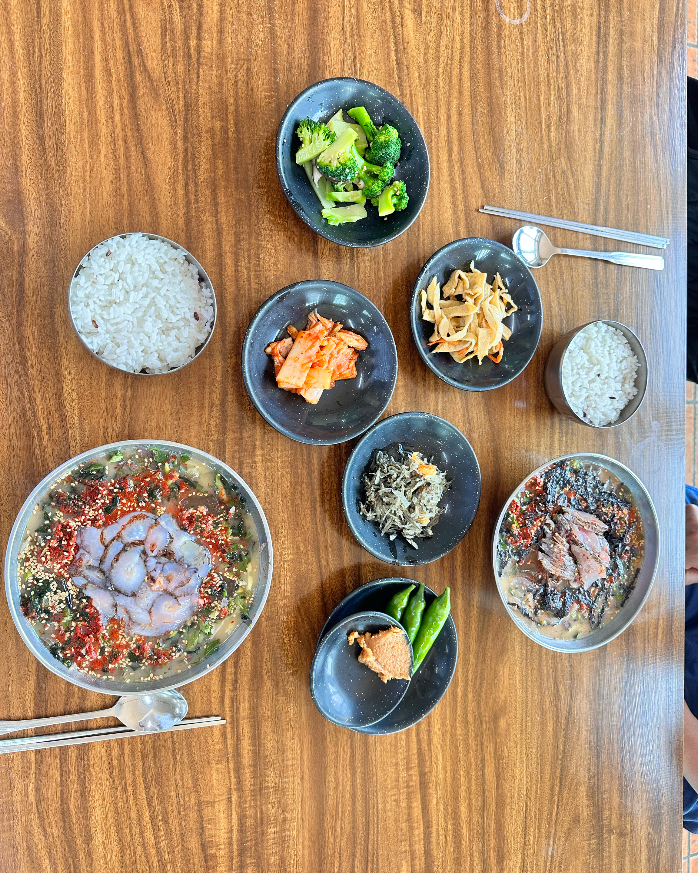 제주에서만 먹을 수 있는 물회스타일. - 제주 맛집 공천포식당