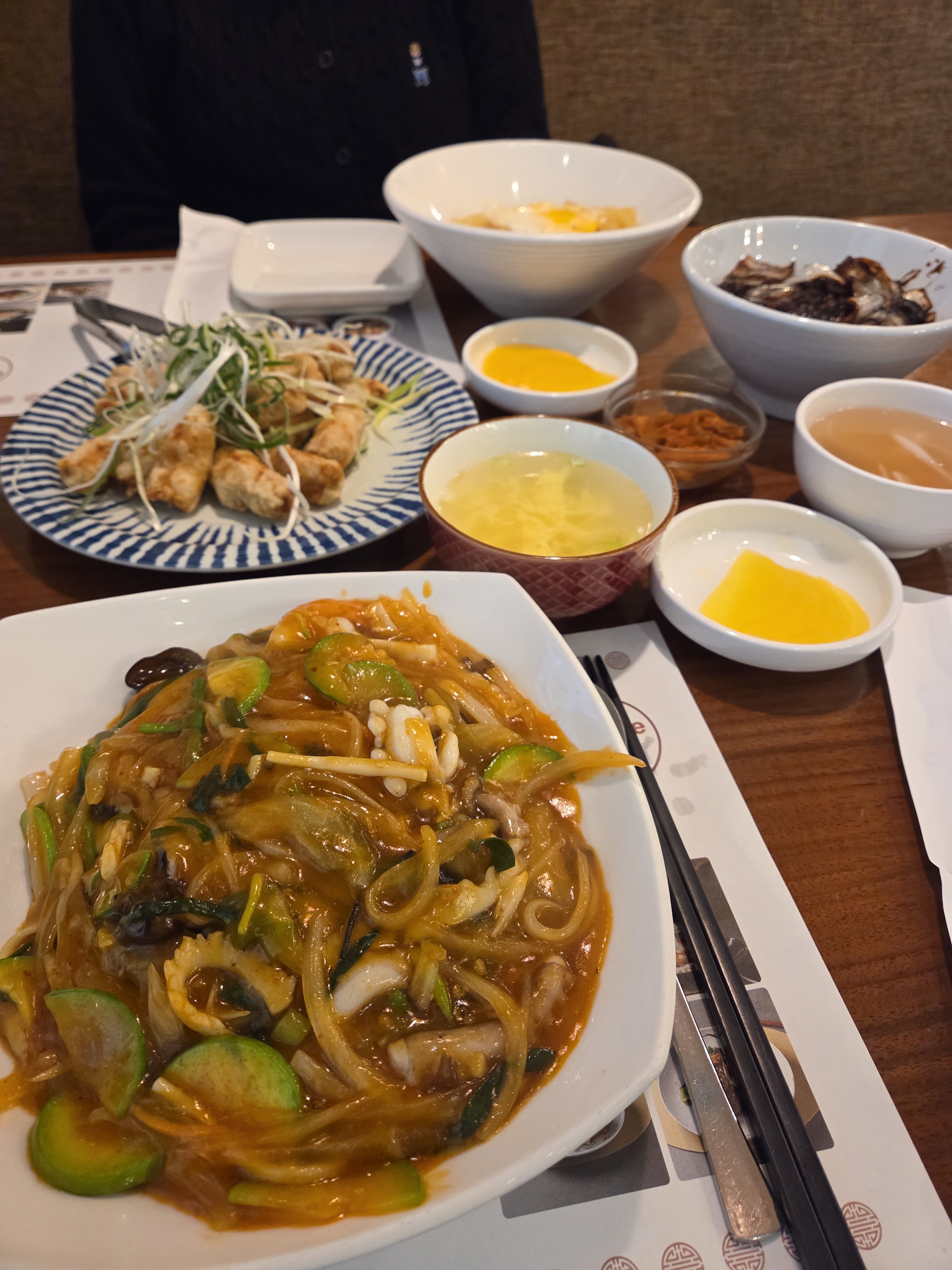 간짜장 탕수육 해물탕밥 모두 맛있었어요. - 안양 맛집 칸지고고 평촌점