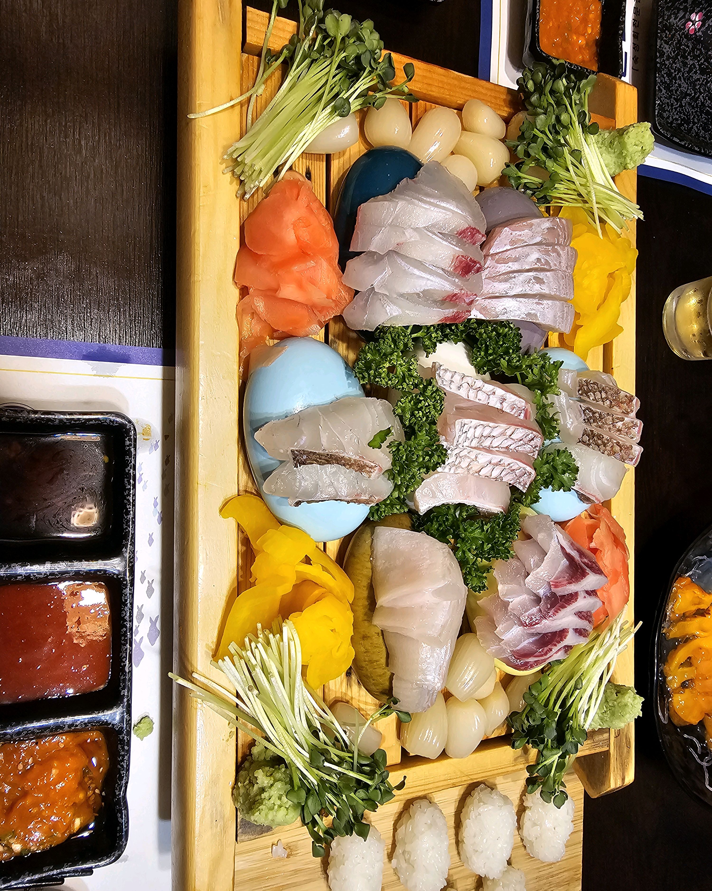 회가 야무지고 맛있고 양도 푸짐하도 술도 맛있습니다 동탄 맛집 인정! - 반송동 맛집 물고기자리 동탄점