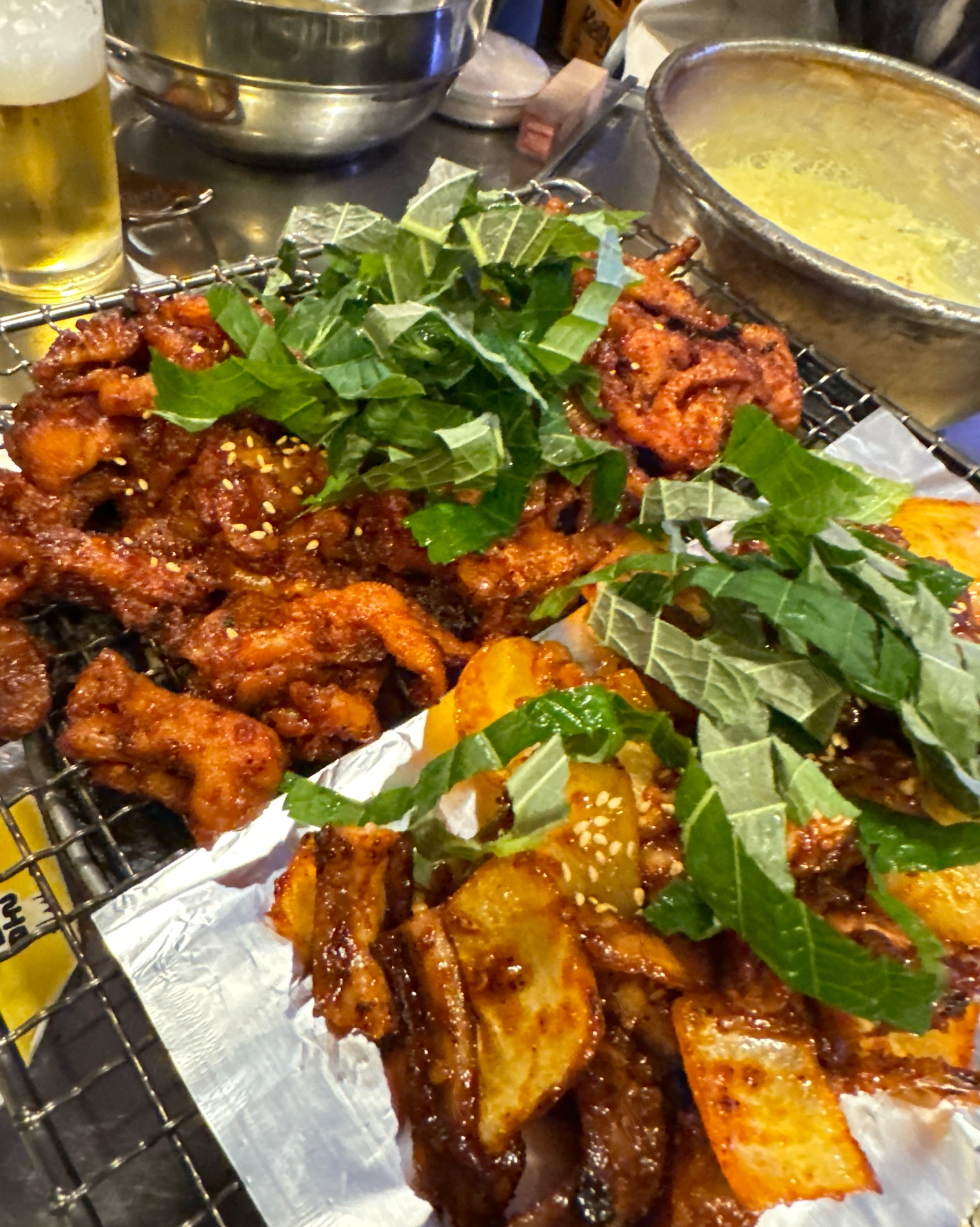 신림역 맛집 불타는꼬꼬발 본점 내돈내산 찐 리뷰 일기