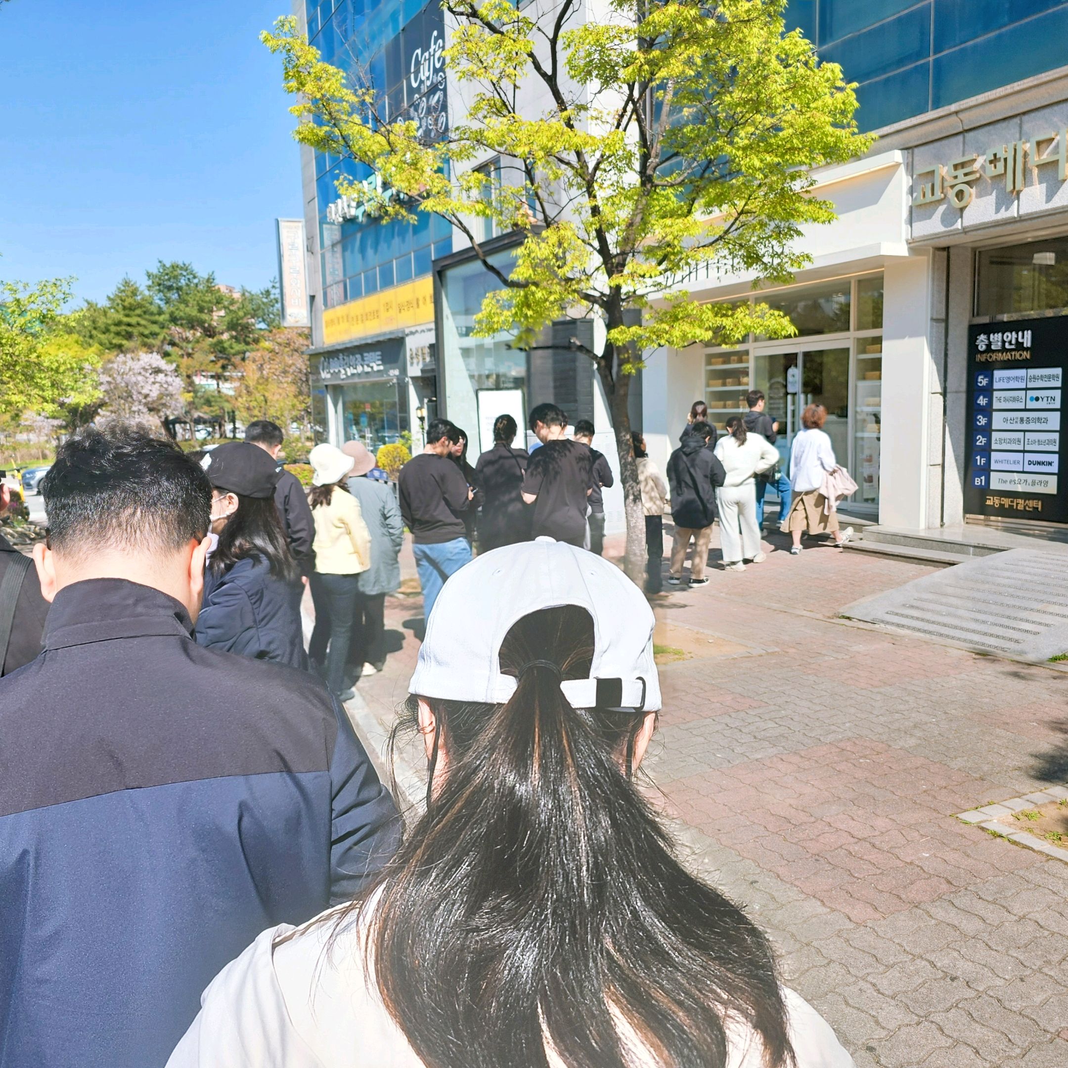 벌써 3번째 구매인데 줄이 엄청나네요. - 강릉 교동 맛집 화이트리에 강릉점
