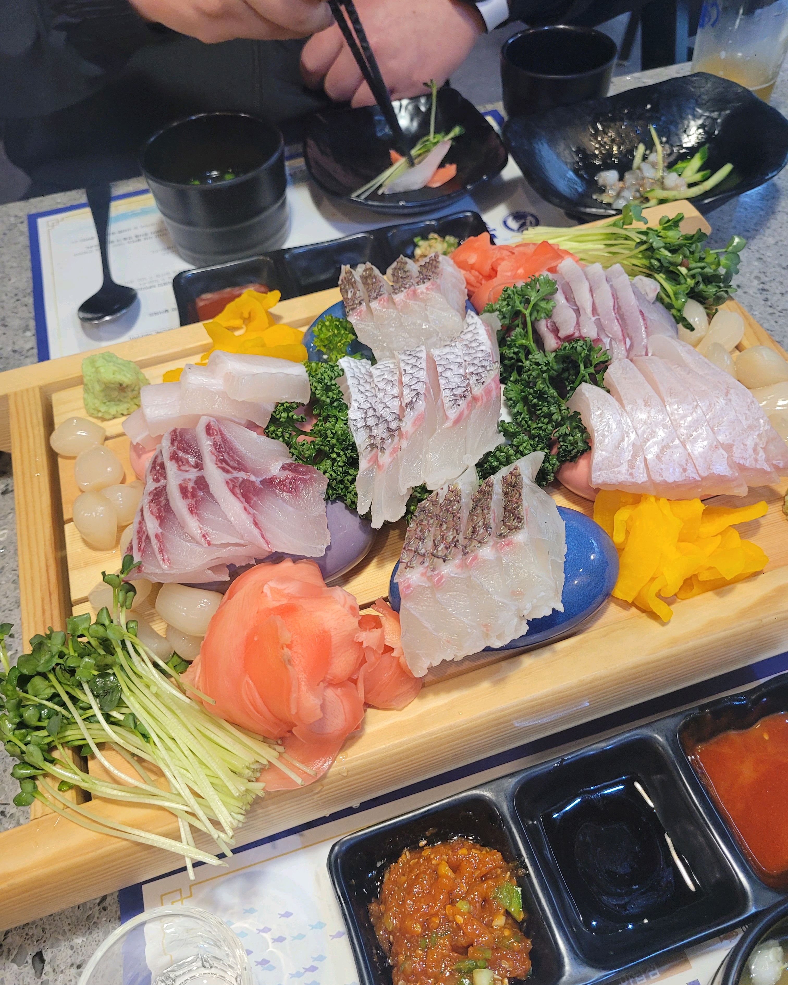 맛집이라고해서 와봤는데 완전 찐!! - 야탑 맛집 물고기자리 야탑점