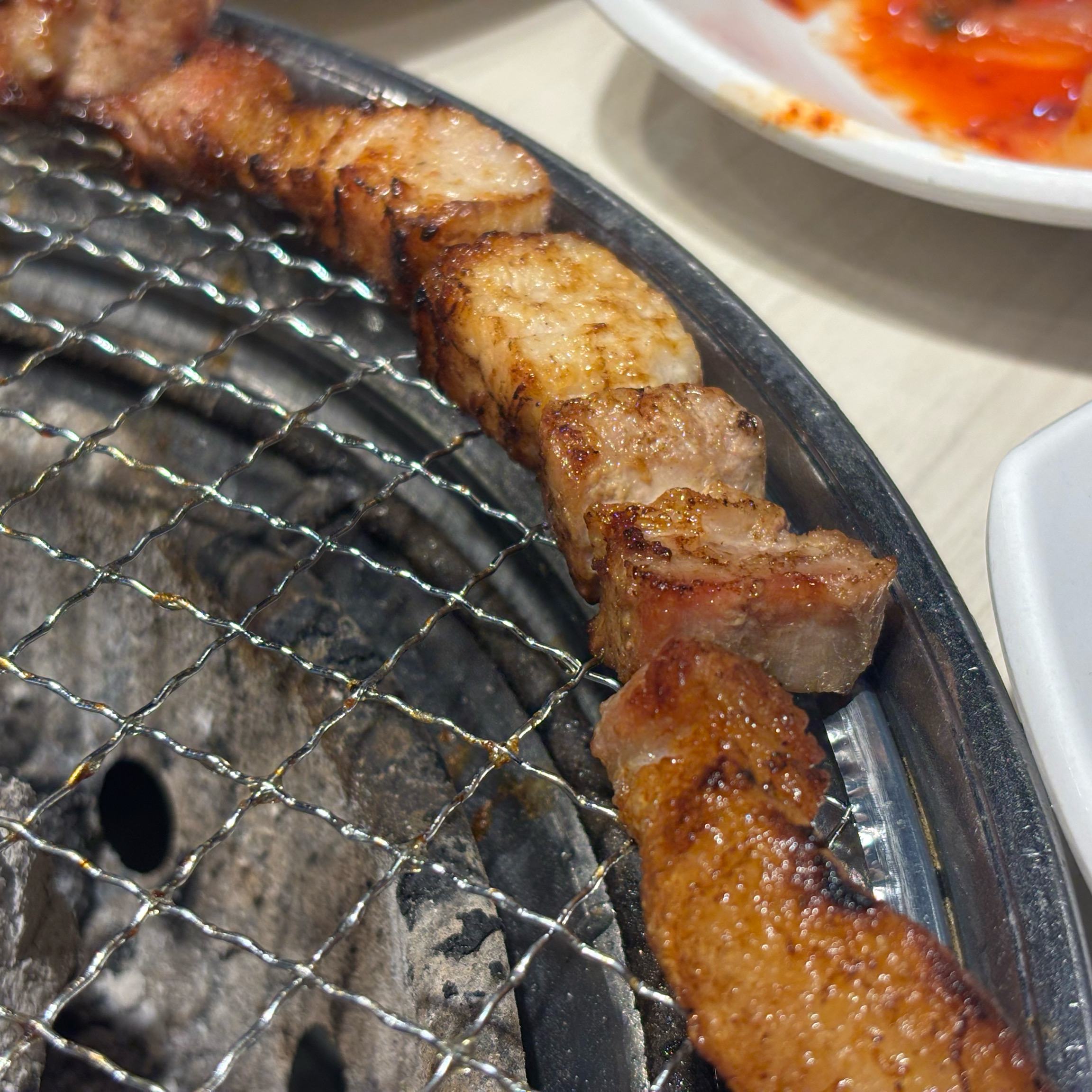 고기가 도톰하고 불맛이 나서 맛있어요! - 신길동 맛집 명륜진사갈비 영등포 신길점