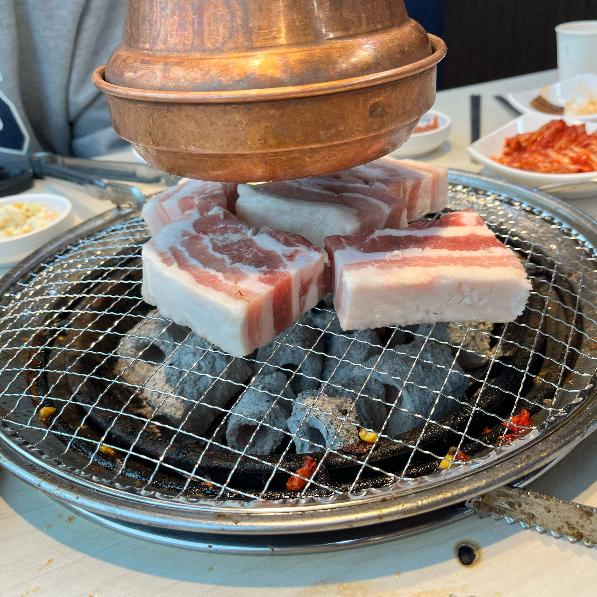 삼겹살이 너무 먹고 싶어서 왔어요~~ - 풍동 맛집 명륜진사갈비 일산풍동점