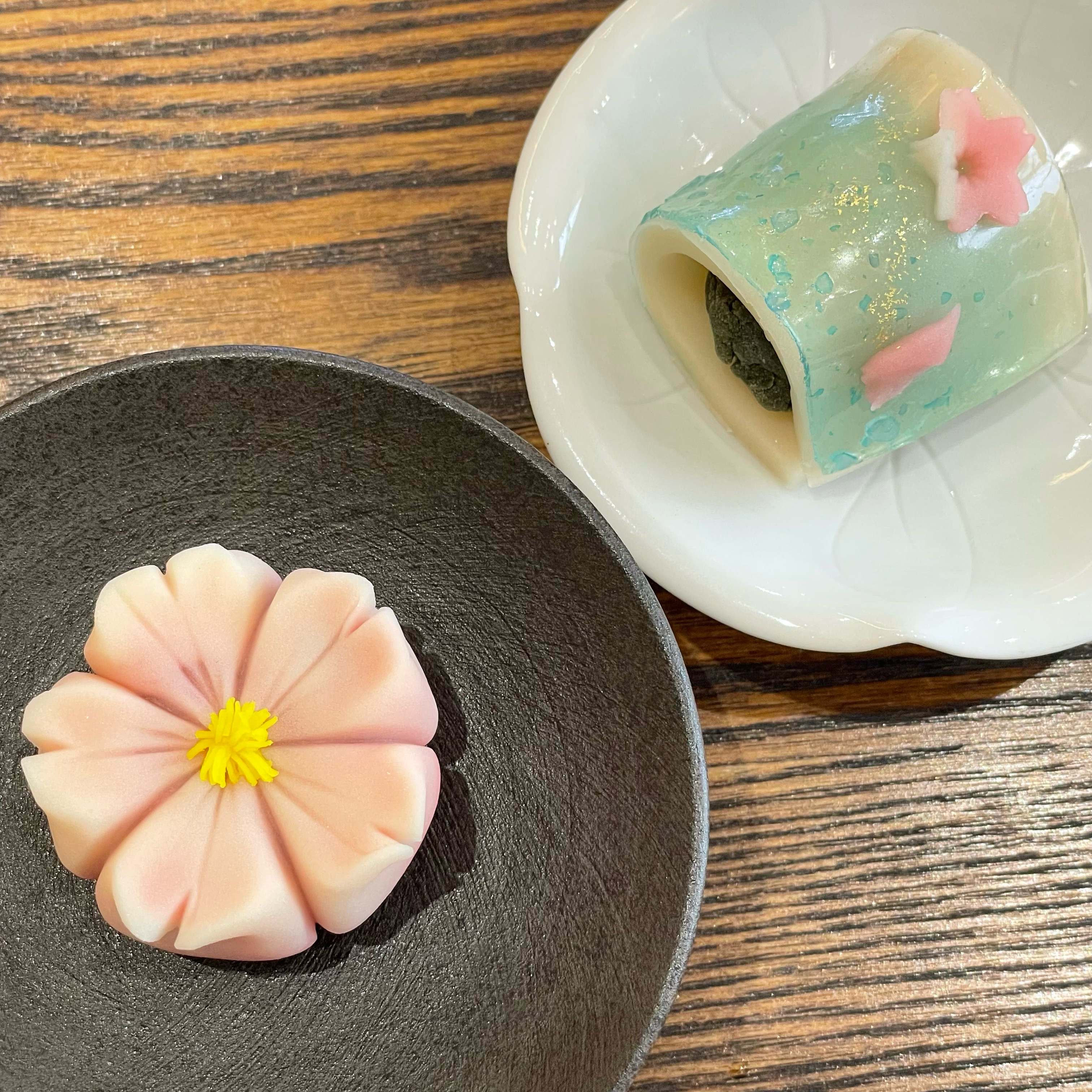 화과자가 예쁘고 맛있어요 🌸💖💖 - 불당동 맛집 앙카페화과자