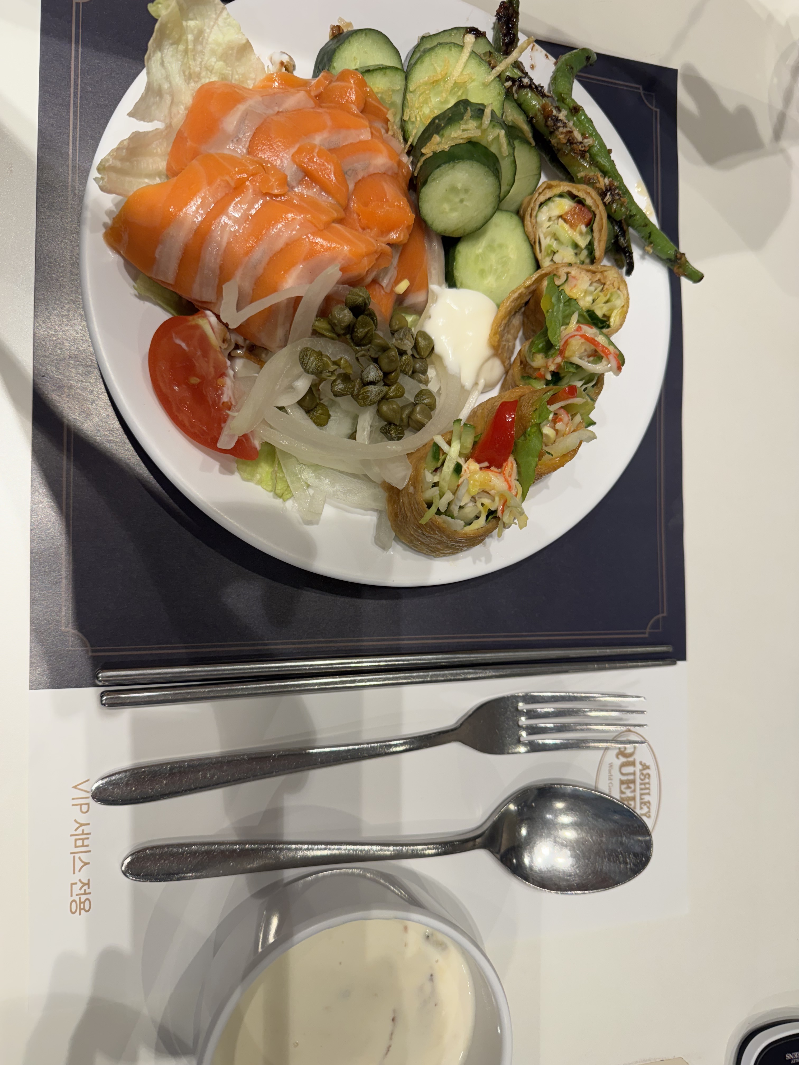 가족들과 맛있는 음식도 먹고 즐거운 시간 보내고 놨습니다^^ - 비전동 맛집 애슐리퀸즈 뉴코아 평택점