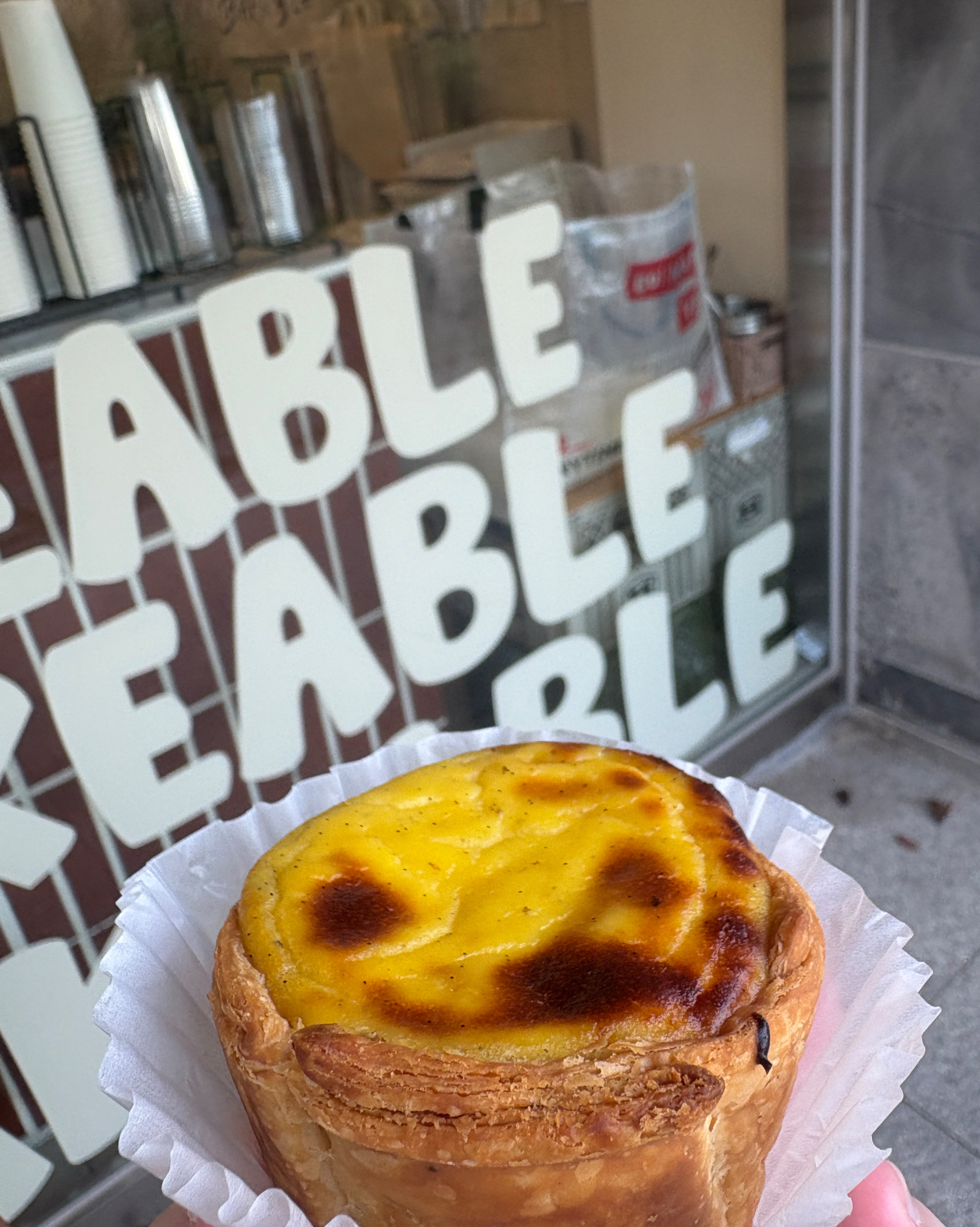 와 에그타르트 너무맛있어요 - 제주 맛집 베이커블