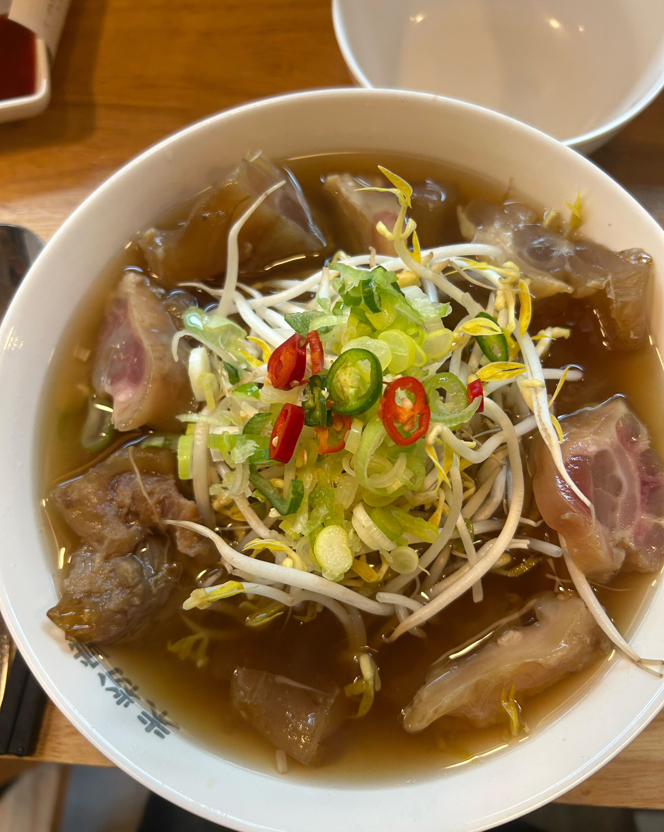 올때마다 힘줄쌀국수 시키는데 쫀득쫀득 맛있어요!! - 가양역 맛집 미분당 가양역점