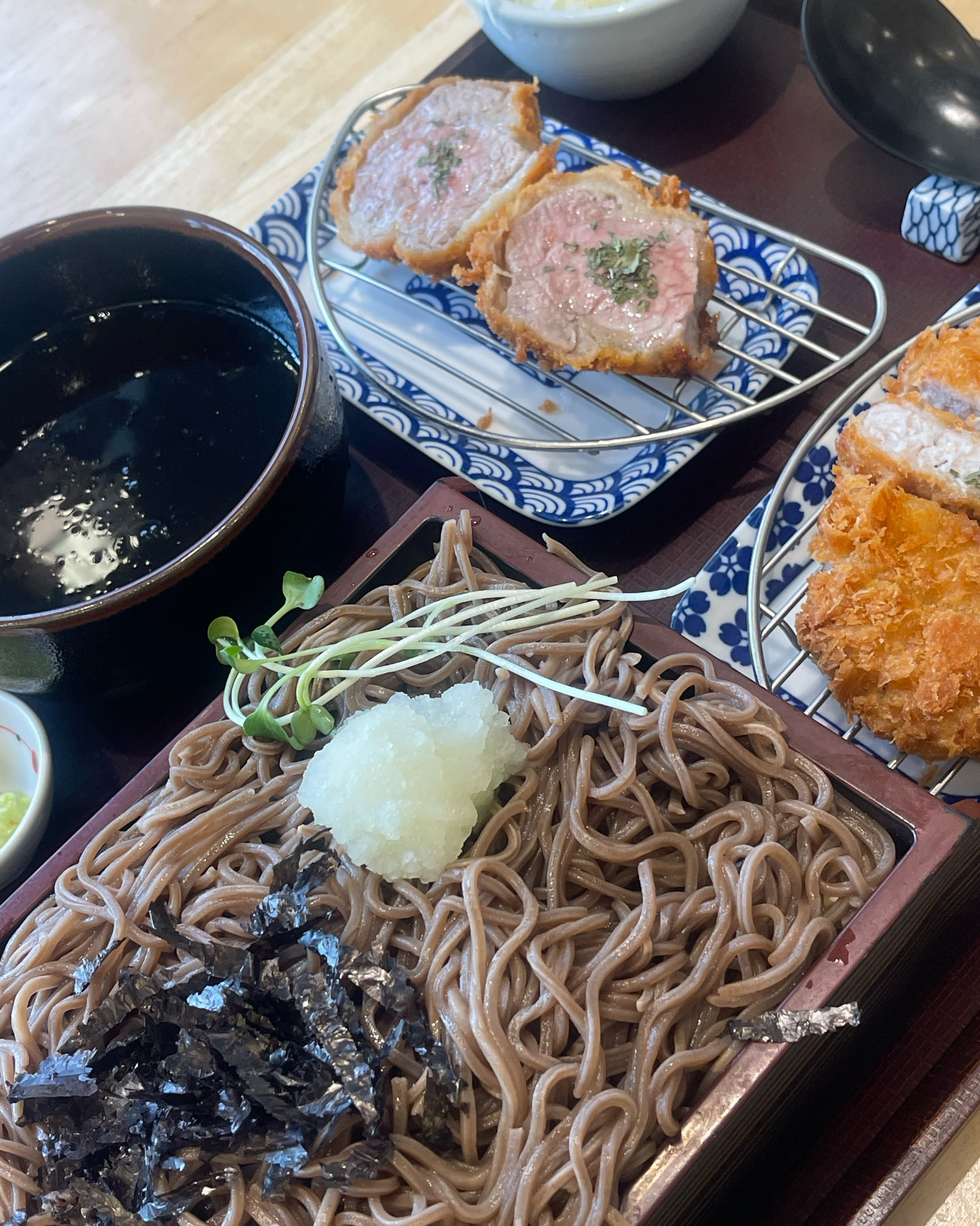 소바세트 시켰는데 - 불당동 맛집 수제일피돈카츠 신불당점