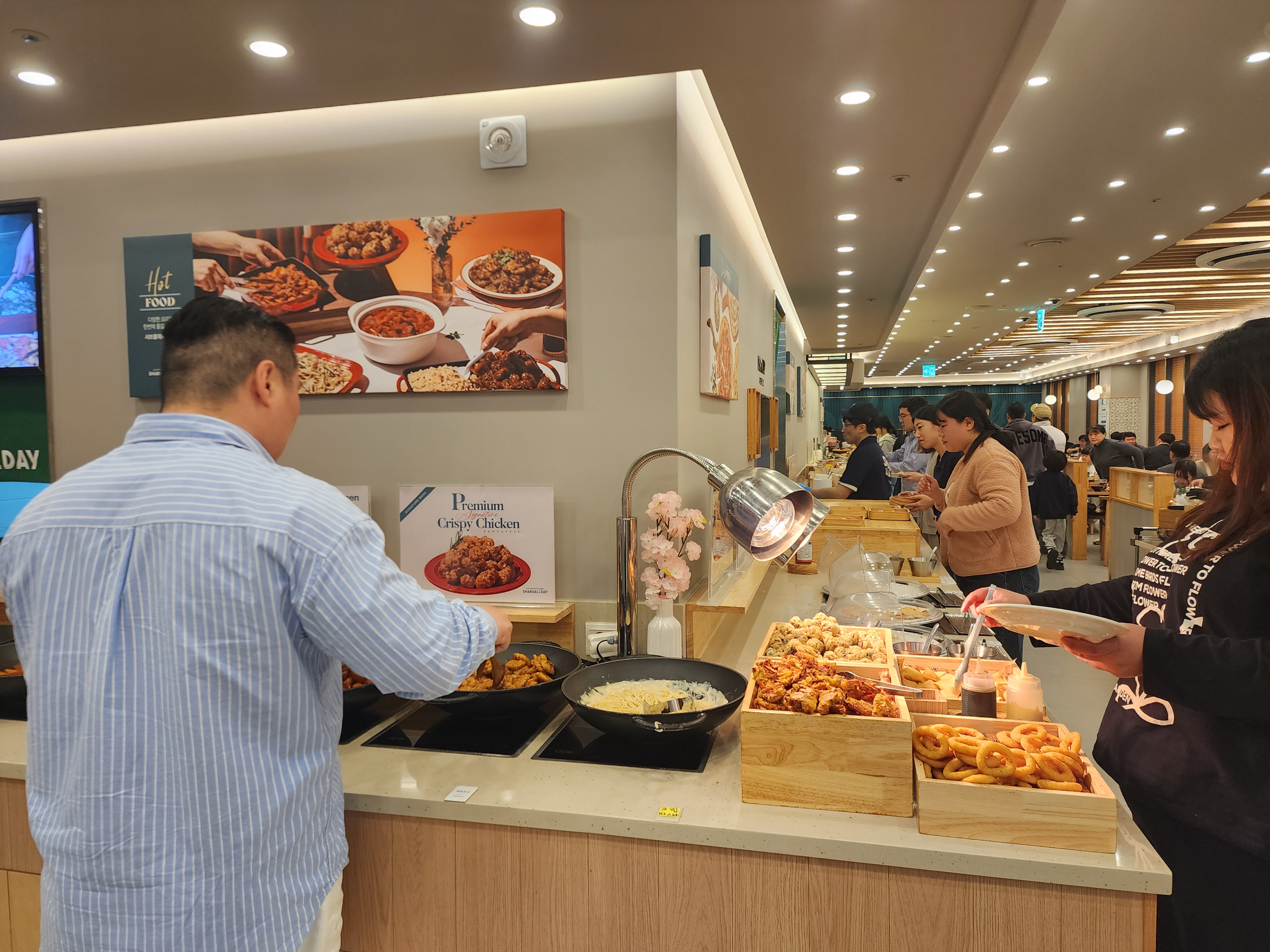 메뉴도 엄청나고 - 인천 가정동 맛집 샤브올데이 인천가정점