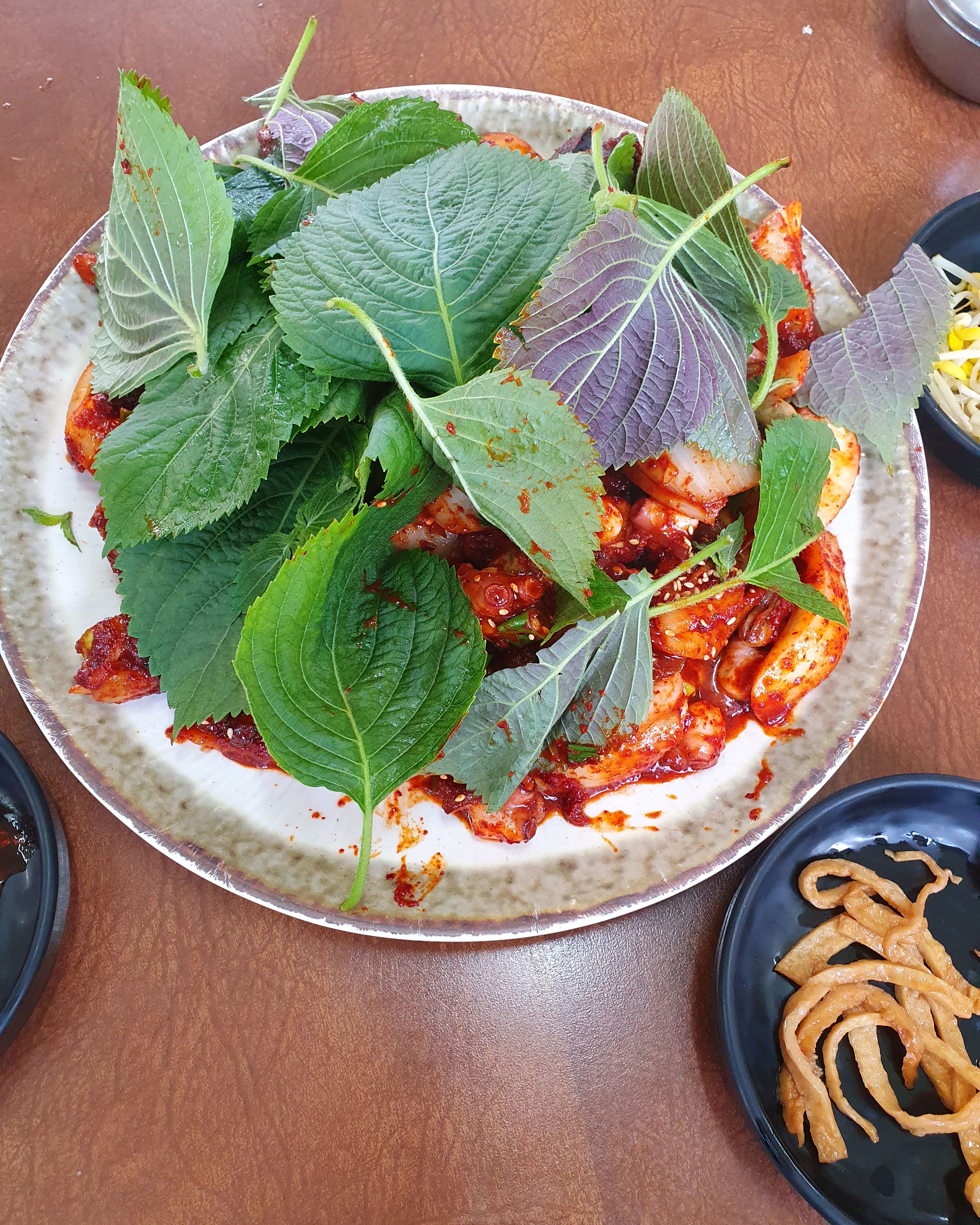 돌문어볶음 맛있게 먹었어요 - 제주 맛집 소금바치 순이네