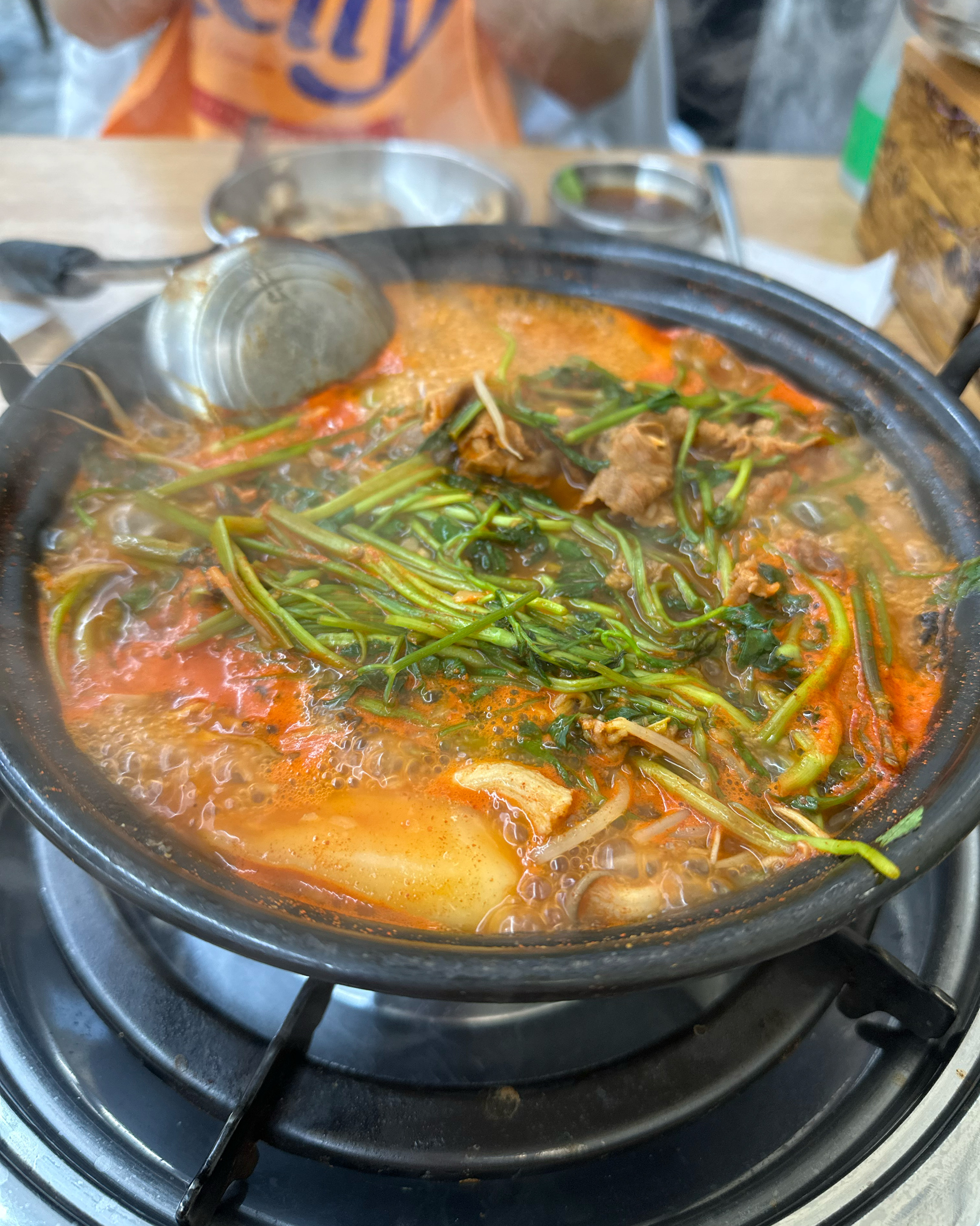 비 오는 날엔 더 맛잇는 등촌입니다😍 - 천호동 맛집 등촌샤브칼국수 천호점