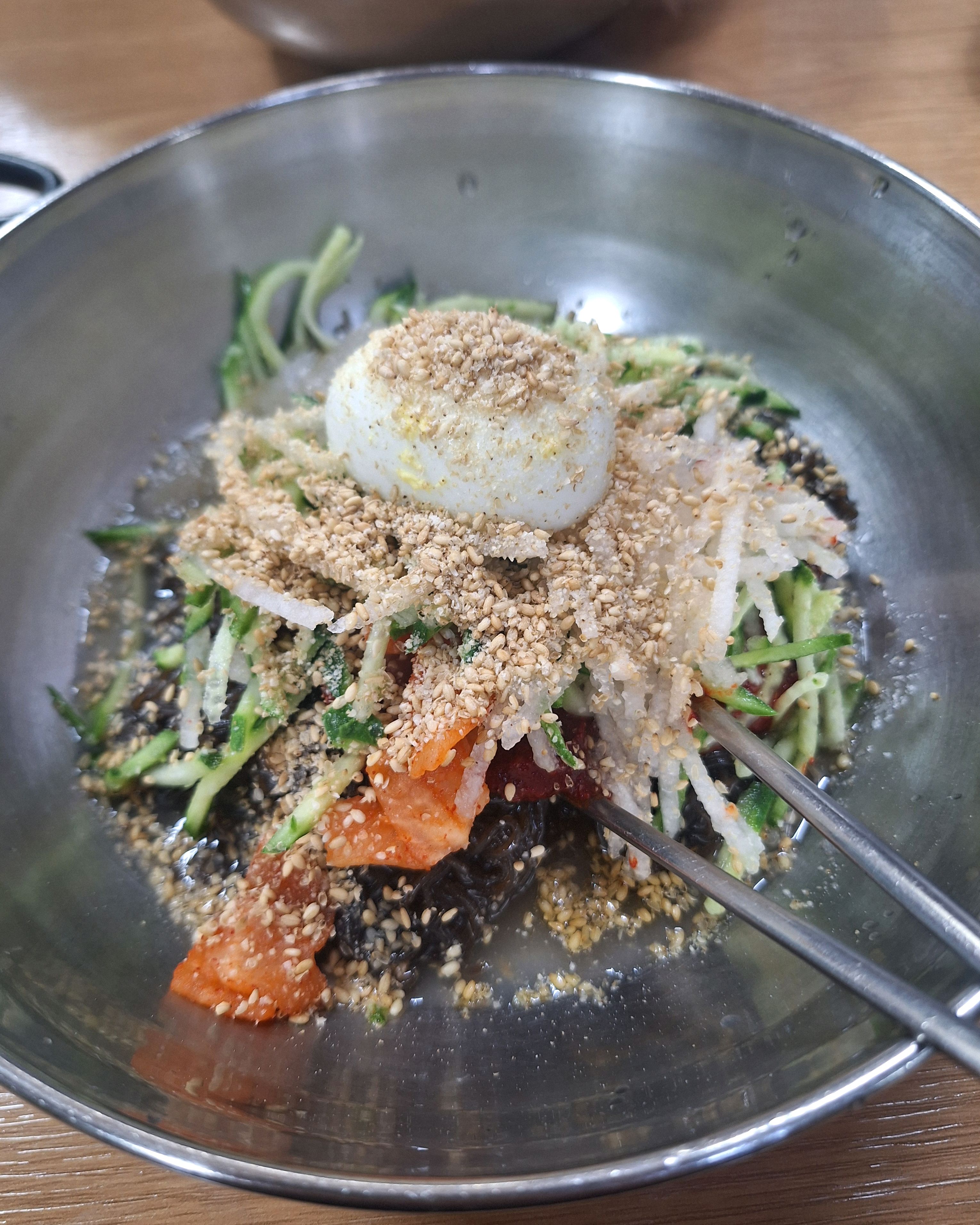 맛있게 잘 먹고 왔어요~ - 인천 맛집 별미칡냉면원조