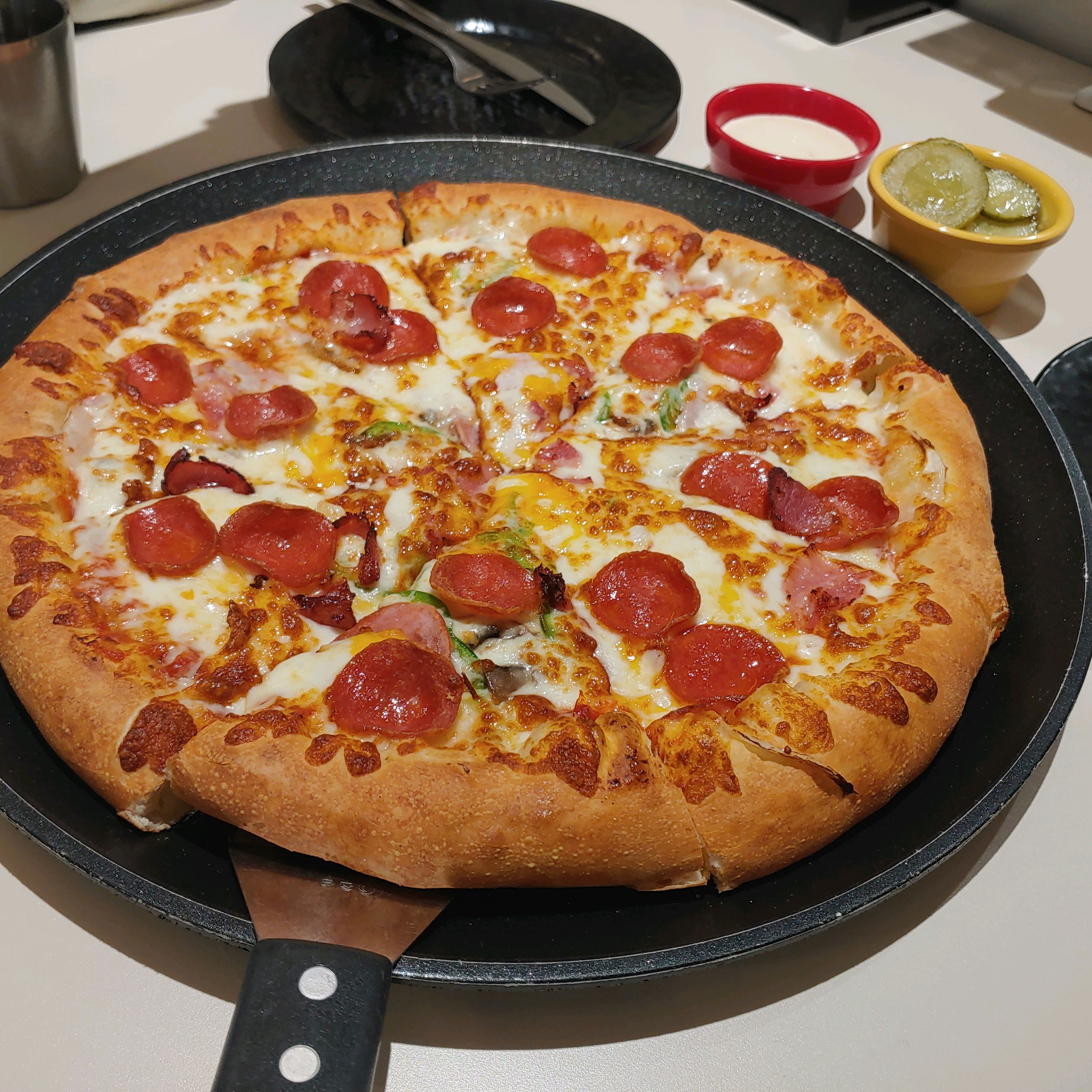 [25년4월] 이재모크러스트(L/치즈크러스트) - 제주 맛집 이재모피자 제주점