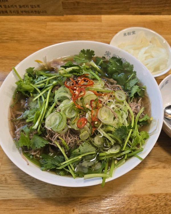비오는날 쌀국수 먹으러 왔습니다 - 춘천 명동 맛집 미분당 춘천점