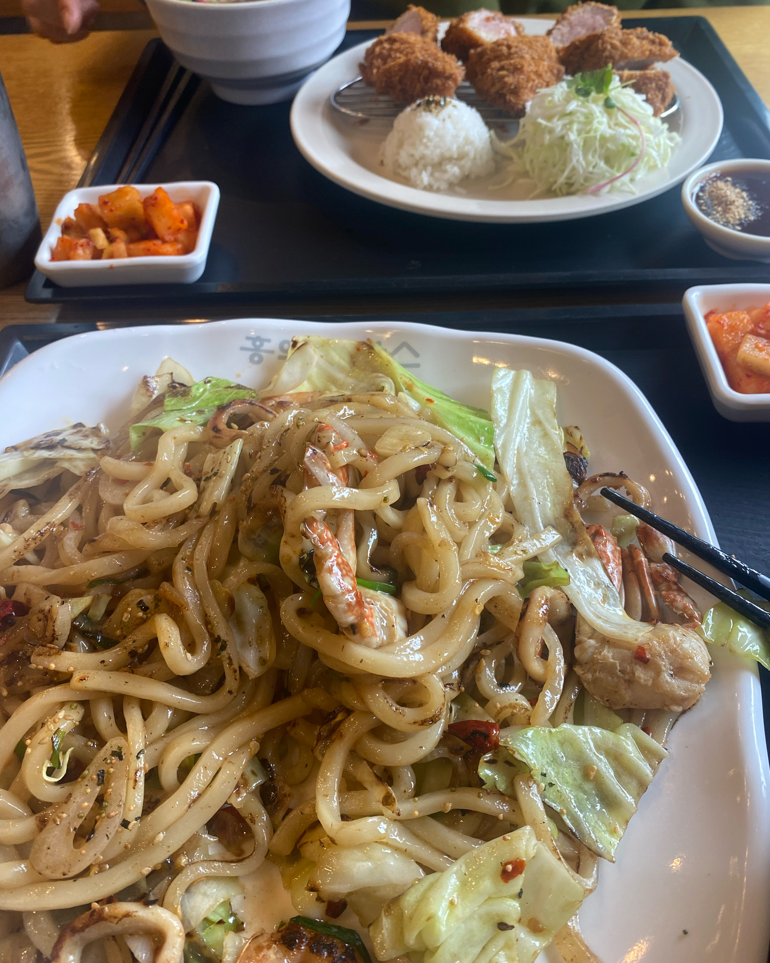 매번 와서 해물우동 매운맛 시키는데 진짜 맛있어요..!!! - 온양온천 맛집 홍익돈까스 온양온천점