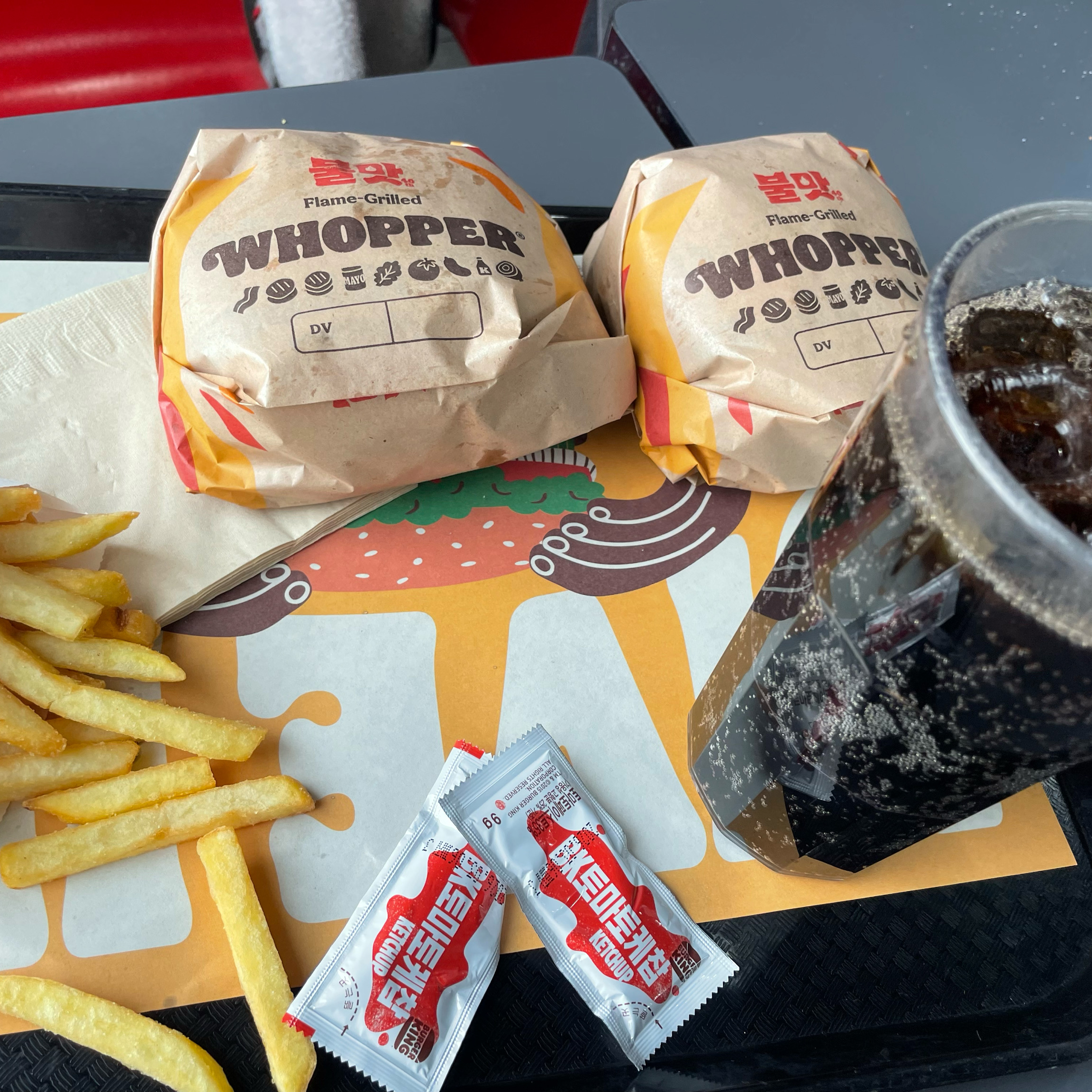 오리역 맛집 버거킹 수지대경GS점 내돈내산 방문리뷰