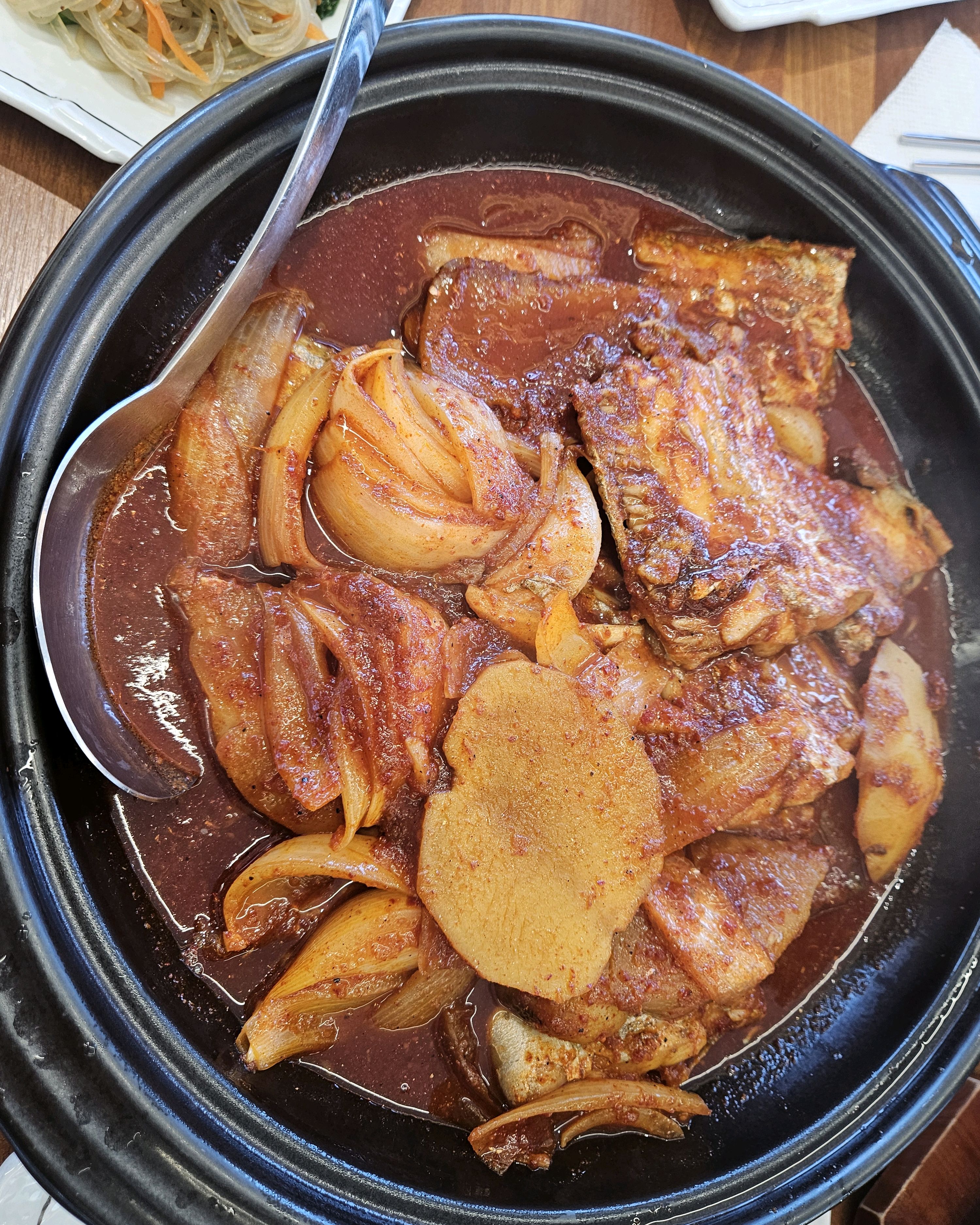 주문한 음식 너무너무 맛있게 먹었습니다! - 제주 맛집 논짓물식당