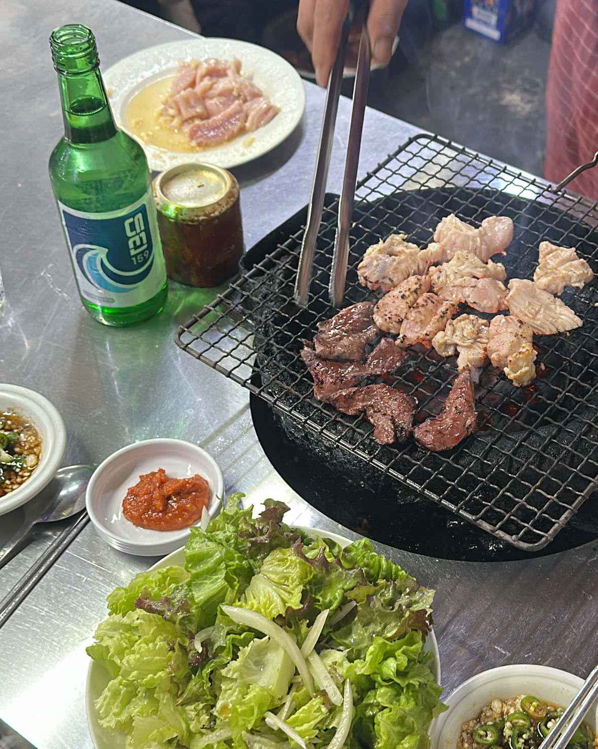 친구추천으로 7호점 갔어요 - 부산 남포동 백화양곱창