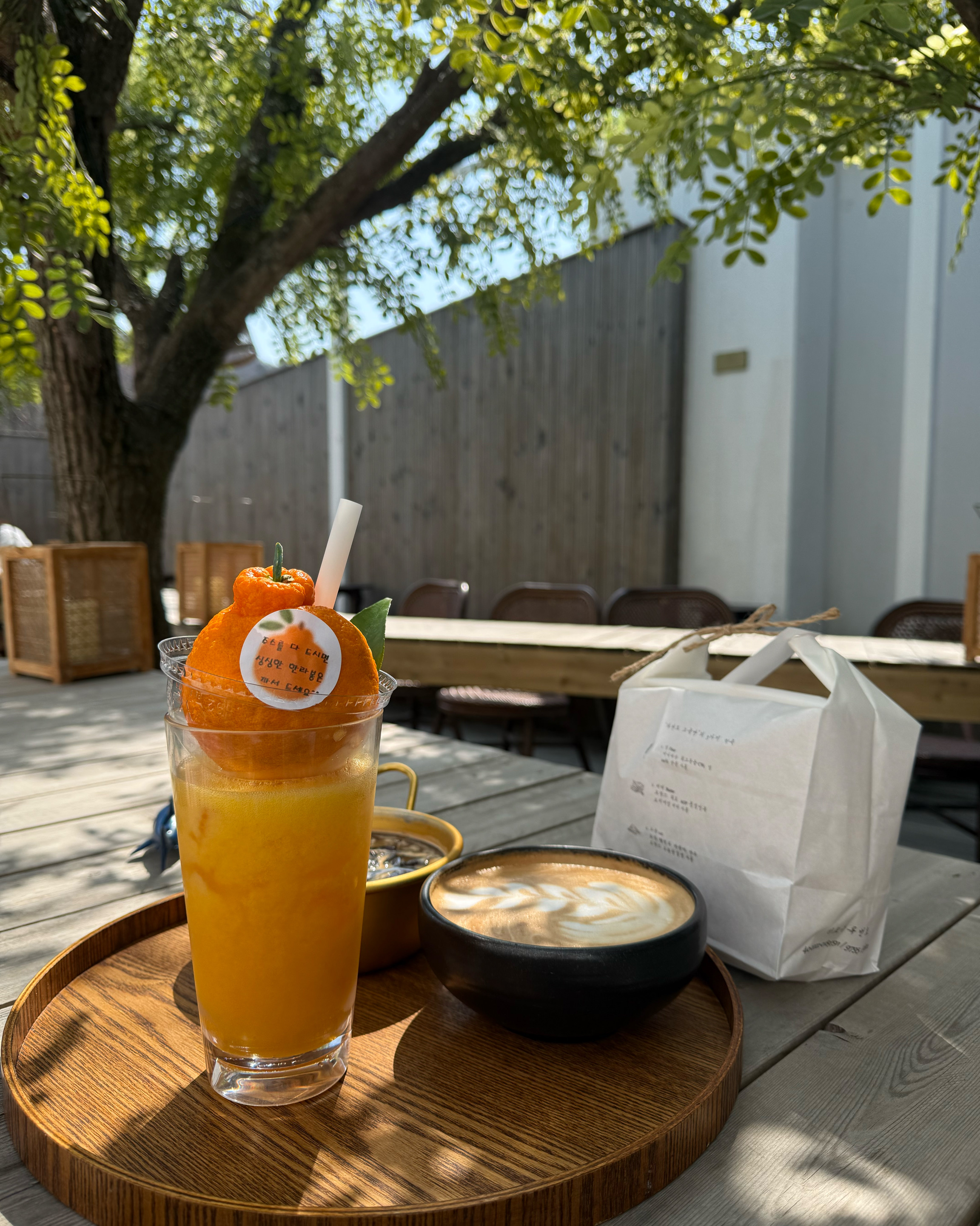 한라봉 주스 너무 맛있어요!! - 인천 맛집 자연도소금빵&자연도차
