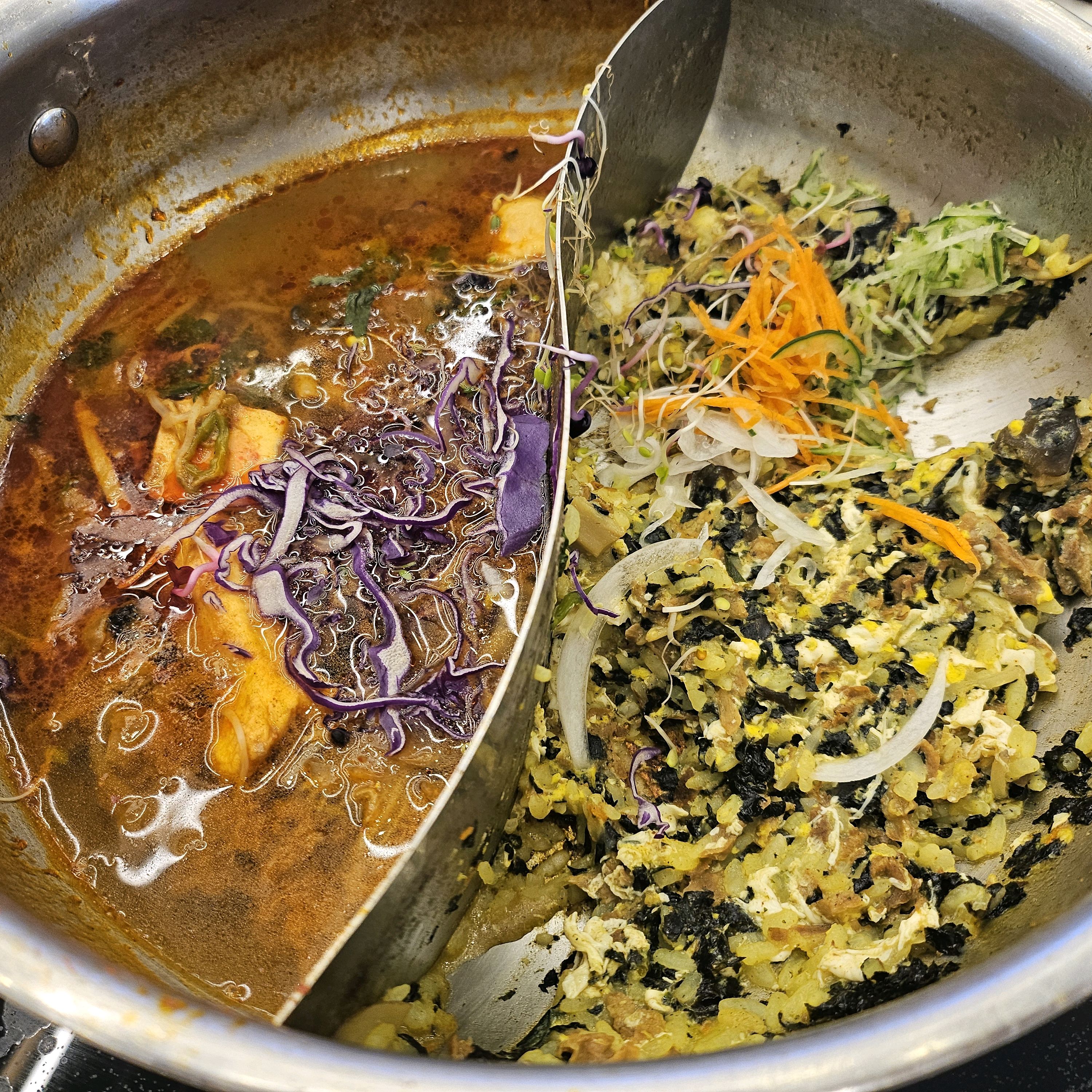 테이블에 폰, 차키, 계산서 다 그대로 두고 음식을 뜨러 다녀왔는데 - 봉일천 맛집 샤브올데이 파주봉일천점