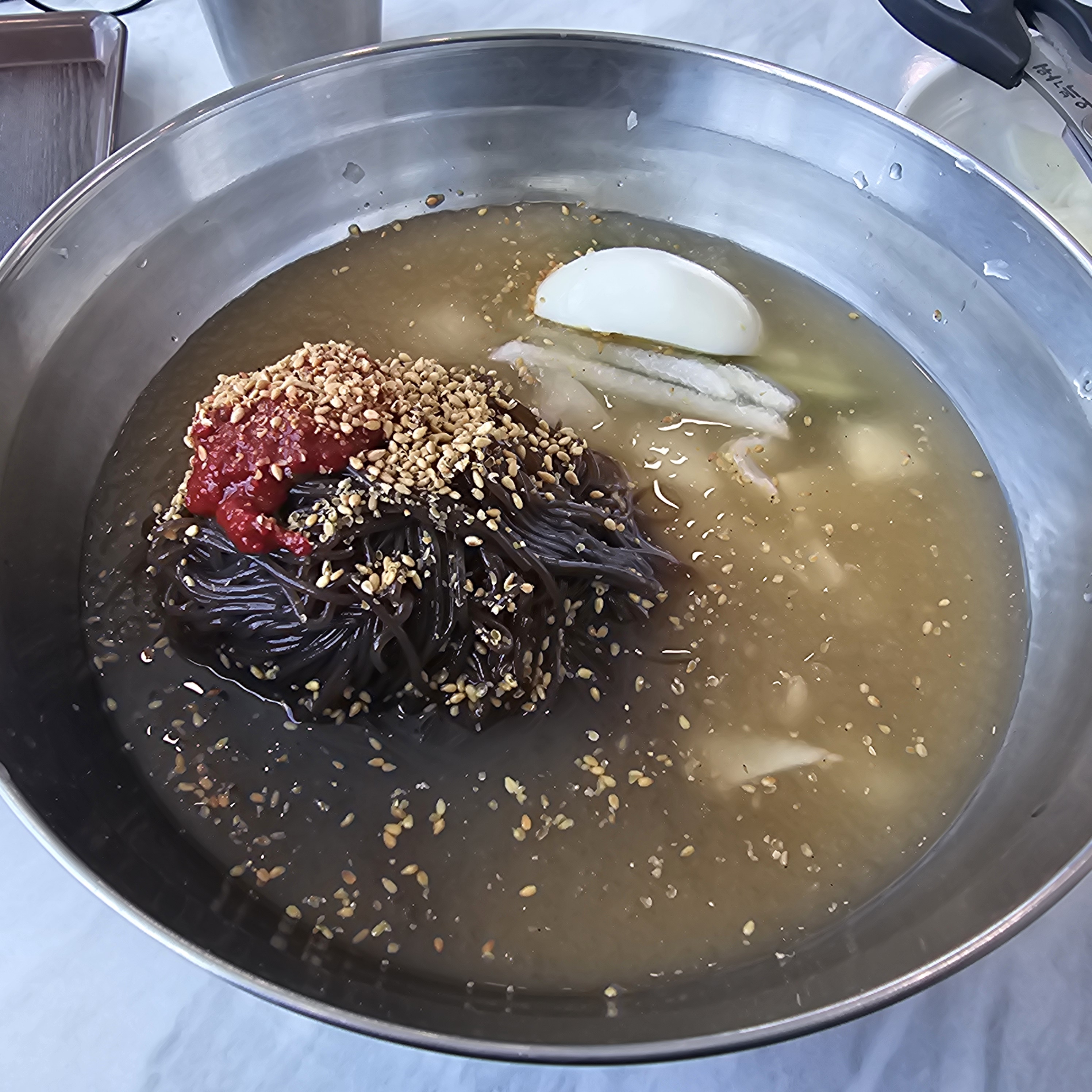오리역 맛집 삼막칡냉면 분당점 내돈내산 방문리뷰