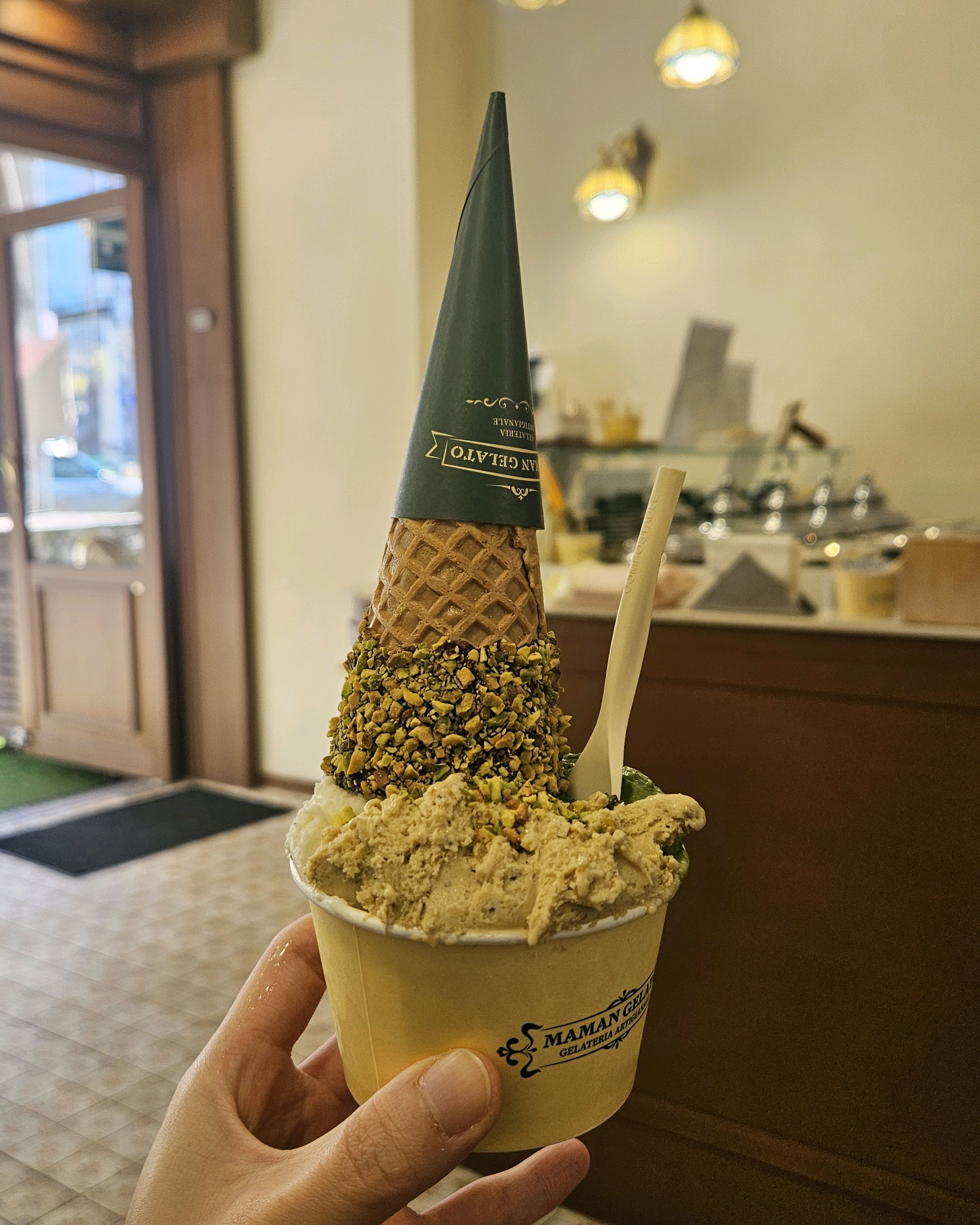 정자역 맛집 마망젤라또 내돈내산 방문리뷰